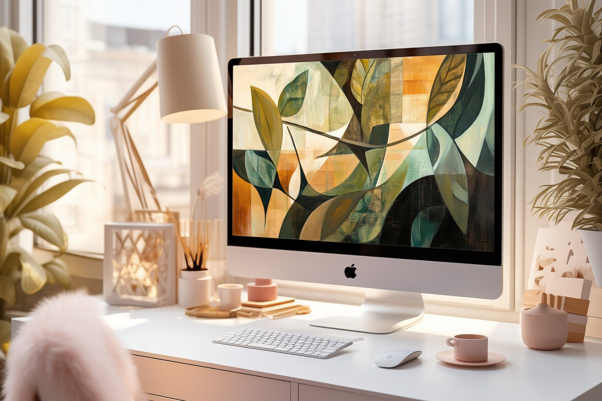 8 Modern Desktop Wallpapers for a Slower, More Intentional Workday