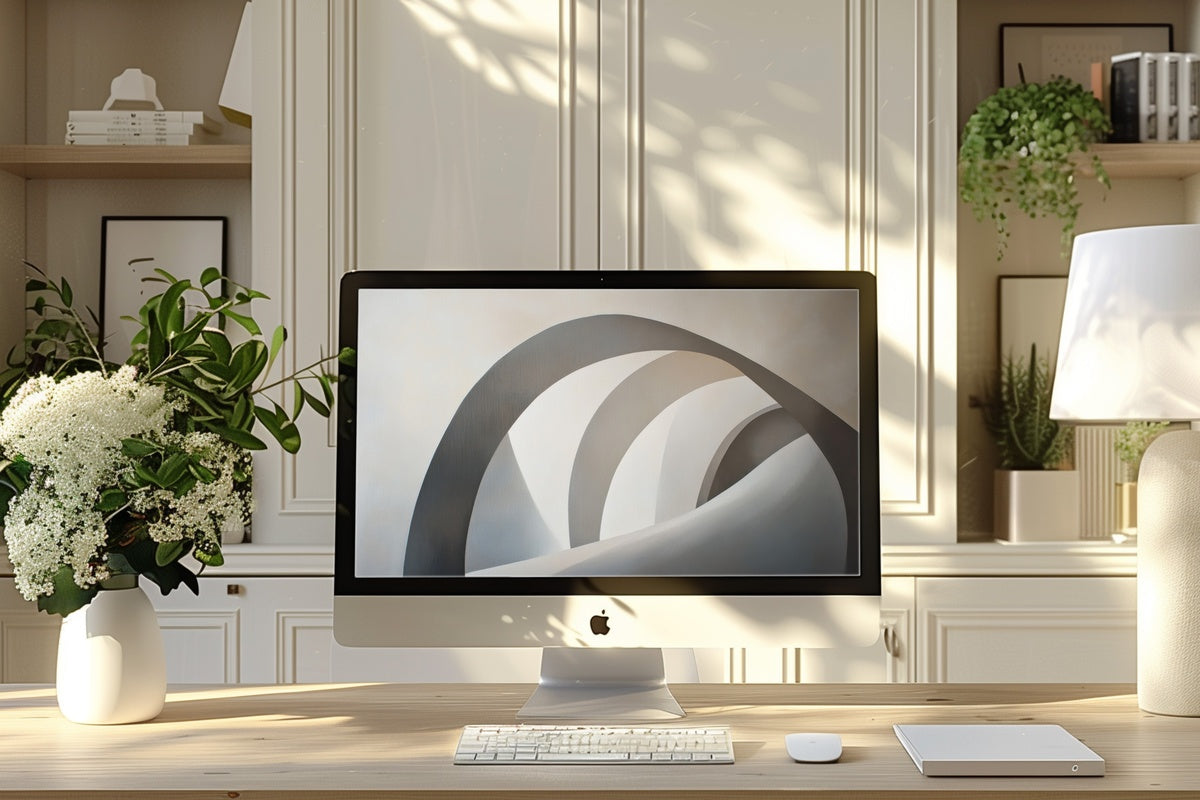 7 Neutral Desktop Wallpapers for a Curated, Considered Workspace