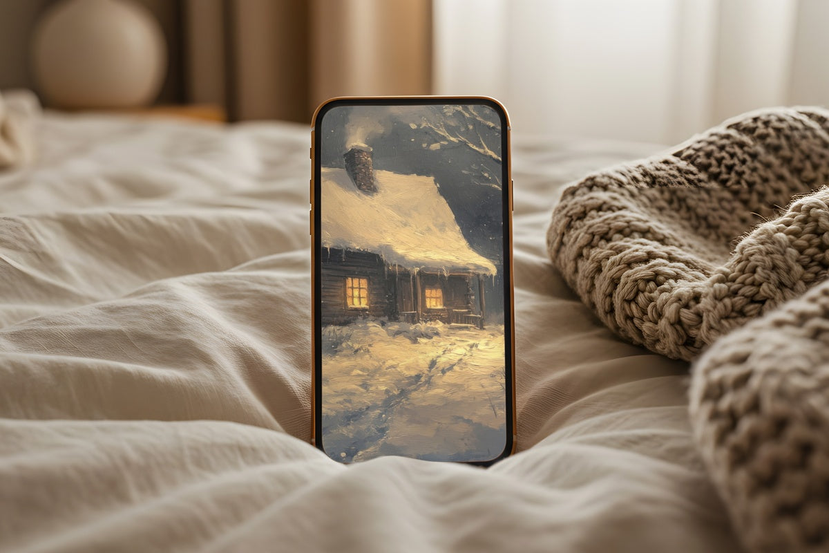 10 Winter iPhone Wallpapers and Frame TV Art Picks for a Cohesive Cold-Season Aesthetic