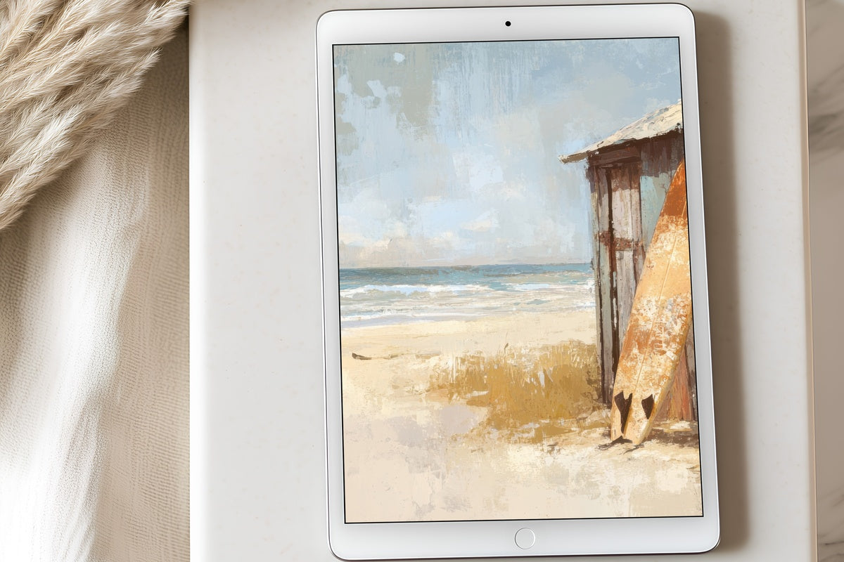 10 Coastal iPad Wallpapers for a Curated, Calm-Girl Aesthetic
