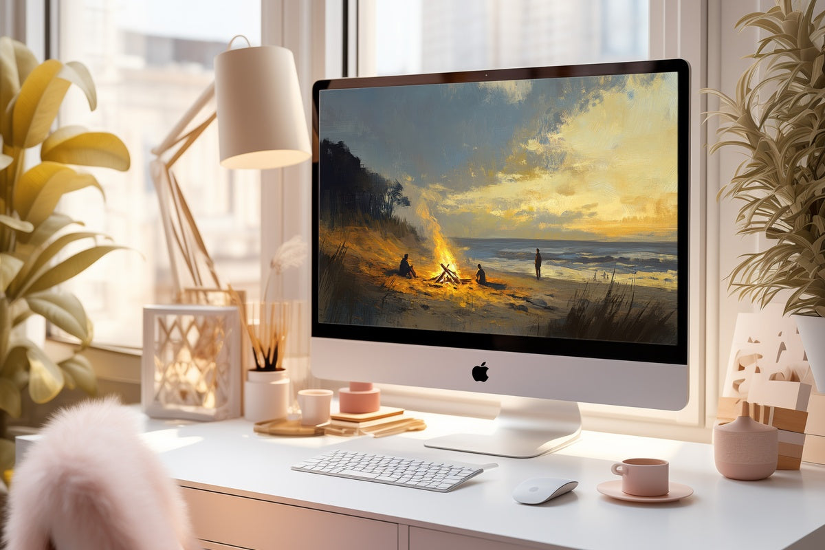9 Coastal Desktop Wallpapers That Decode the Mood of the Sea