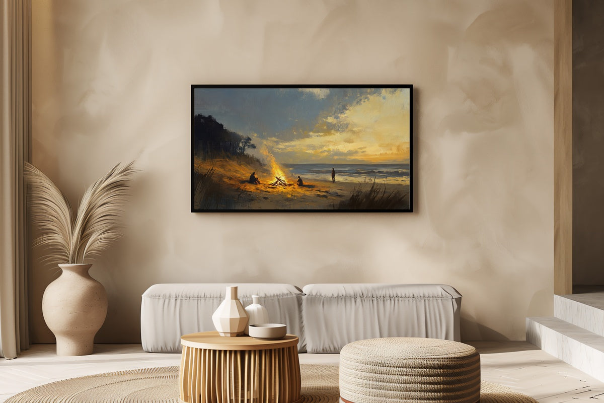9 Coastal Frame TV Art and iPad Wallpapers to Build One Seamless Shore-Inspired Home