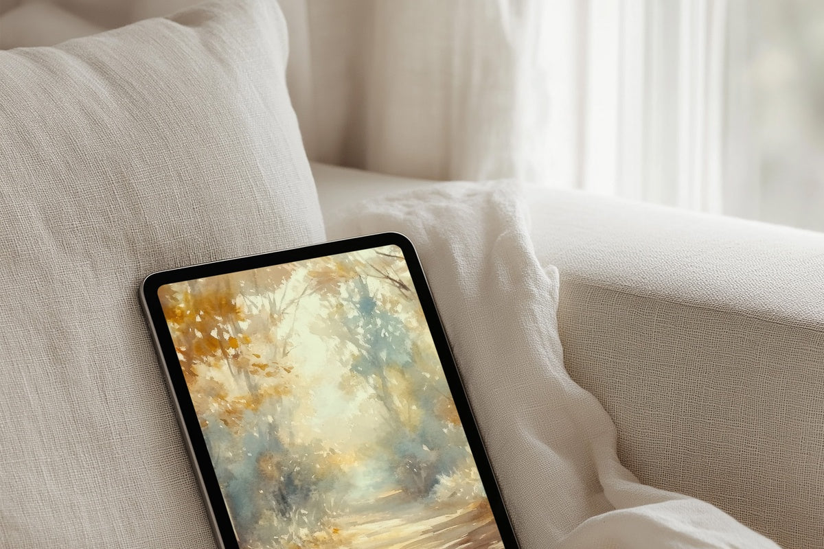 7 Fall iPad & iPhone Wallpapers for the Quiet-Luxury Home