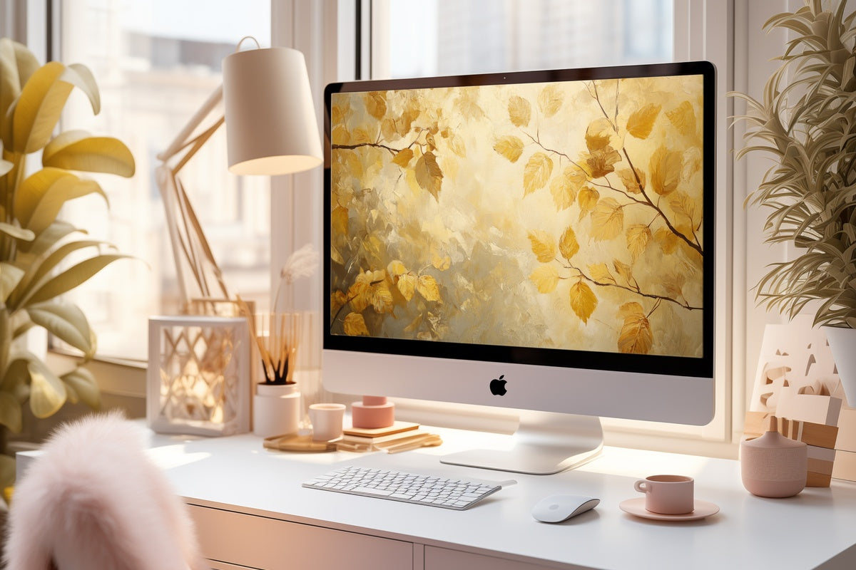 7 Fall Desktop Wallpapers for a Slower, Softer Workday