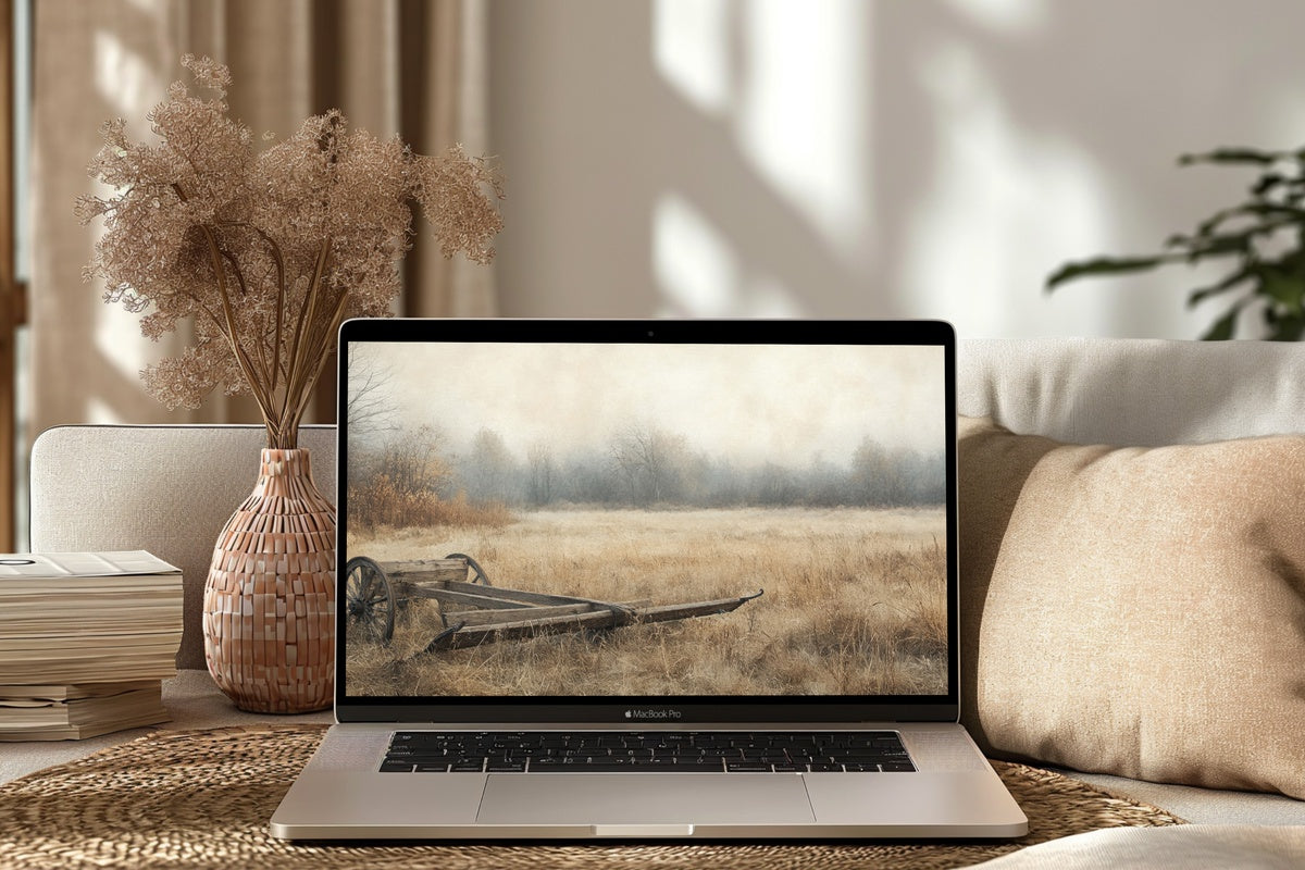 8 Farmhouse Desktop Wallpapers for a Curated, Lived-In Home Screen