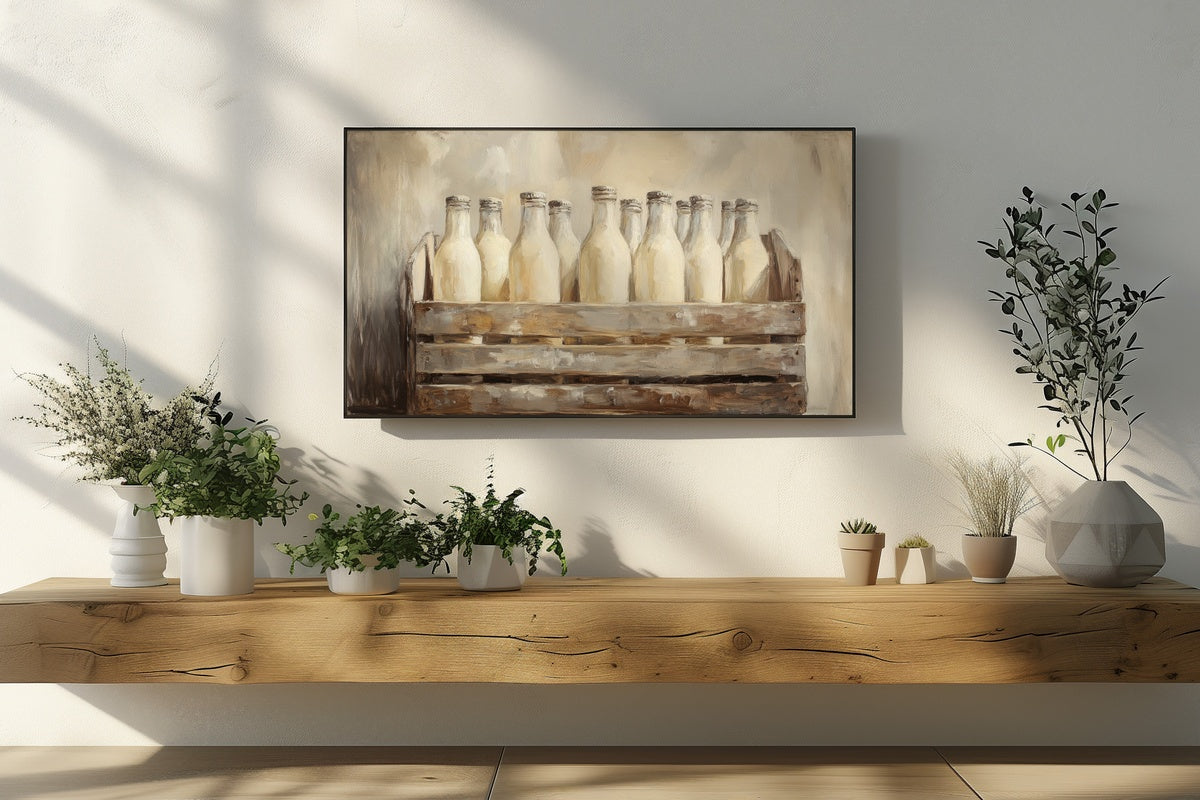 8 Farmhouse Frame TV Art Picks for a Curated Living Room