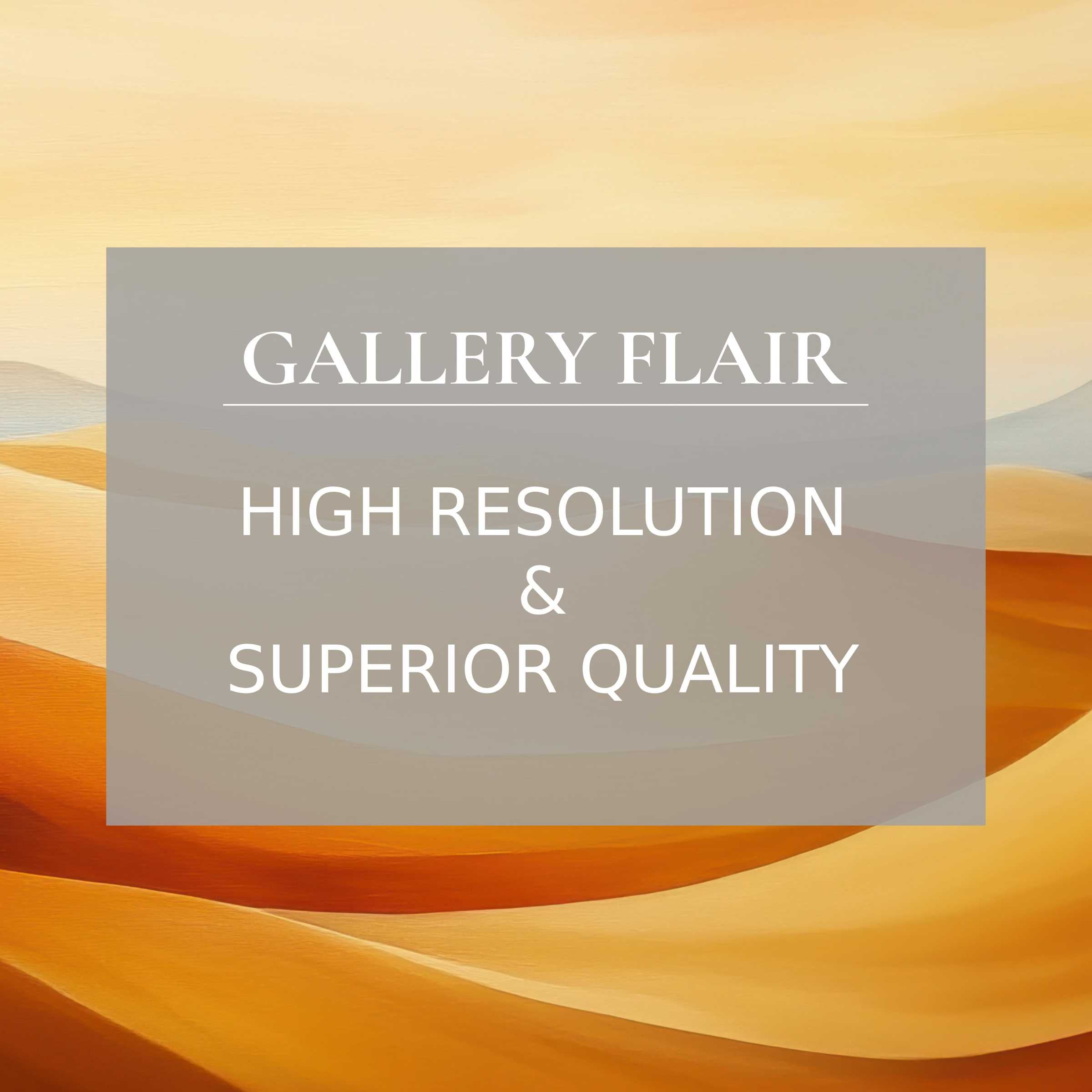 Elegant desert landscape with warm tones, showcasing a modern Frame TV picture of refined resolution and clarity