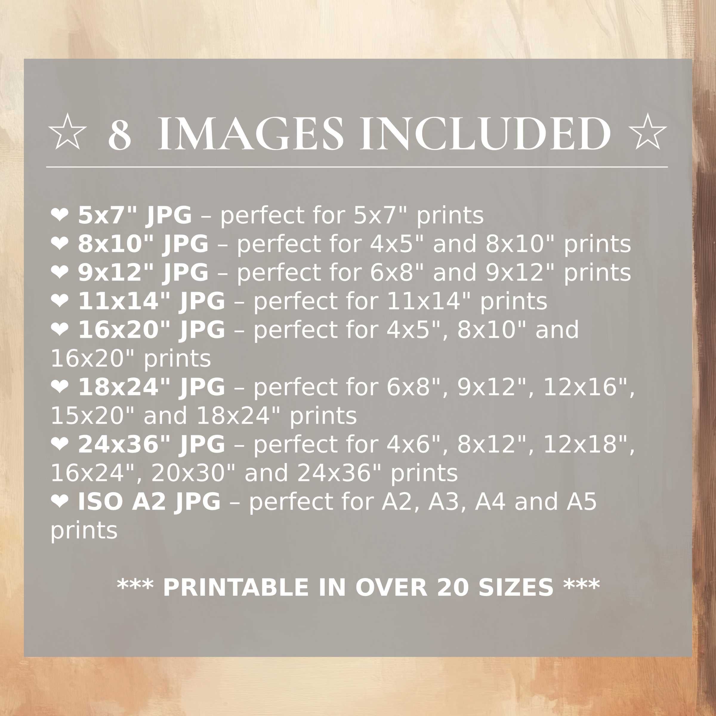 Fall digital print radiates warm amber and deep rust tones, elevating modern interiors with radiant beauty and style; includes 8 high-quality sizes for versatile décor