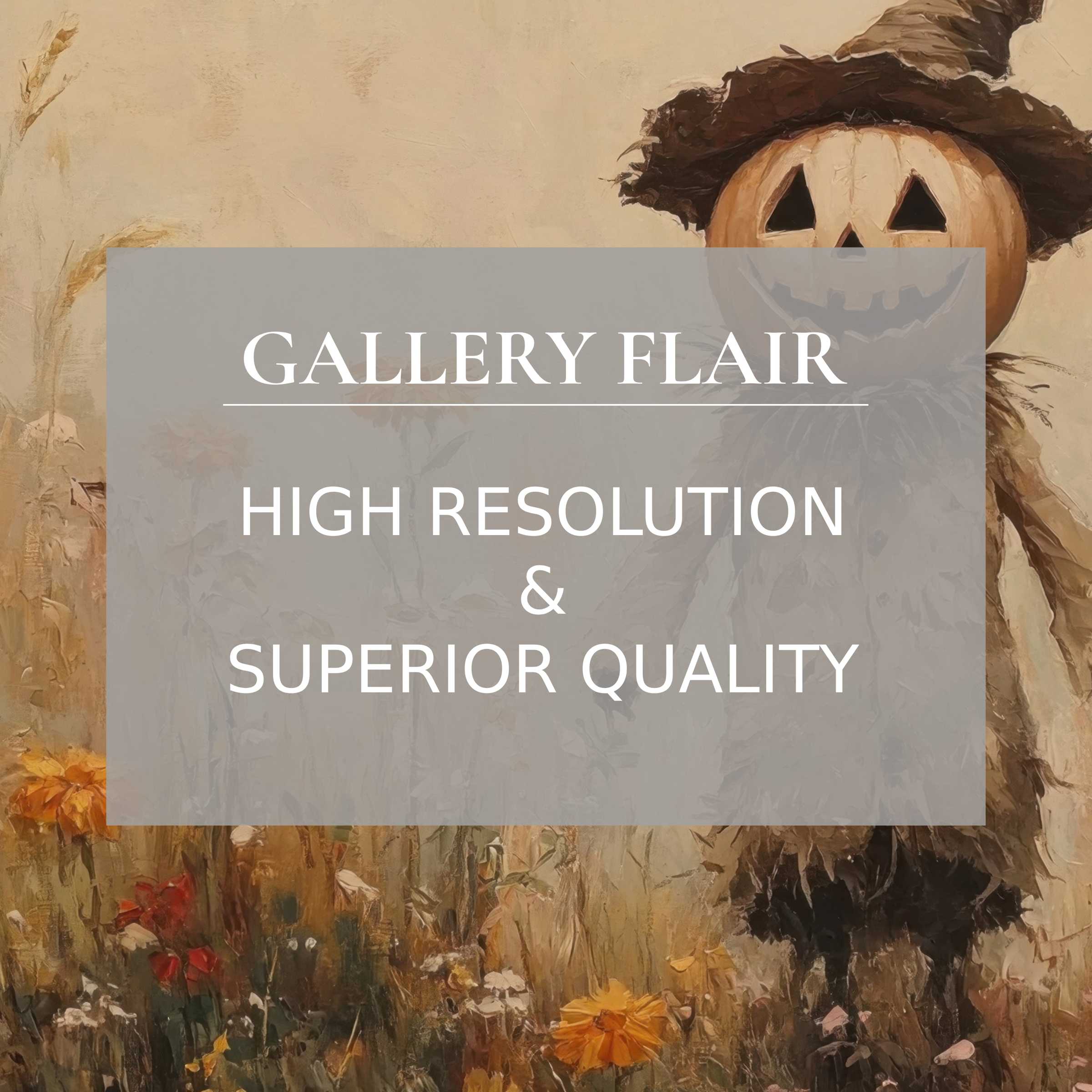 Elegant, high-resolution halloween Frame TV picture with refined brushstrokes and vivid seasonal autumn hues, perfect for upscale decor