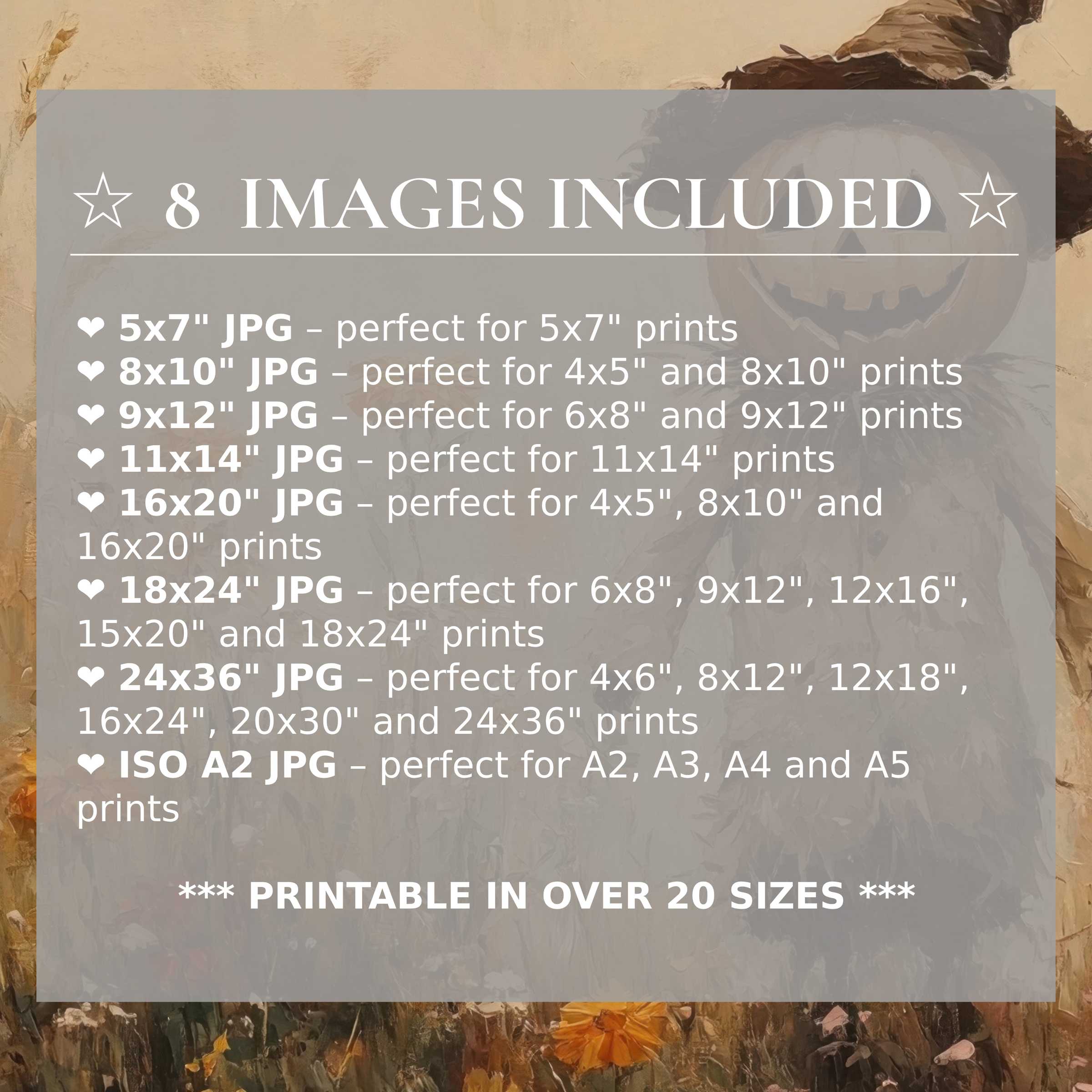Halloween digital print radiates warm amber and rich browns, elevating modern interiors with style and flexibility; includes 8 high-quality sizes