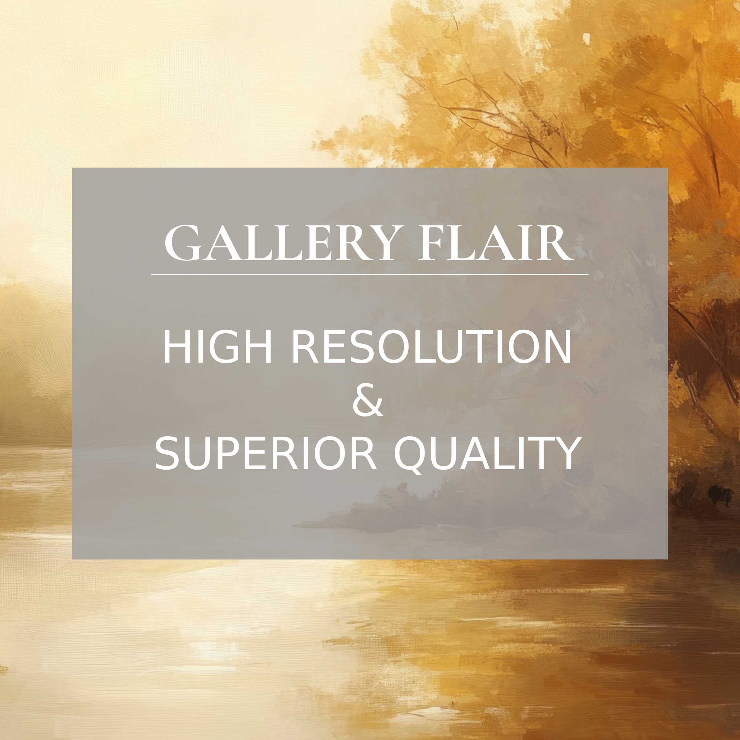 Elegant, high-resolution landscape Frame TV picture with warm tones and refined brushwork enhancing visual clarity and decor appeal