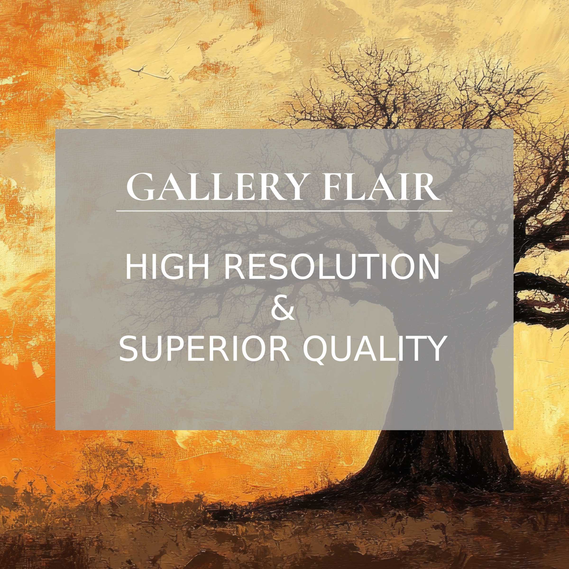 Elegant textured artwork with rich amber tones and intricate branches, a refined tree Frame TV picture with vivid clarity