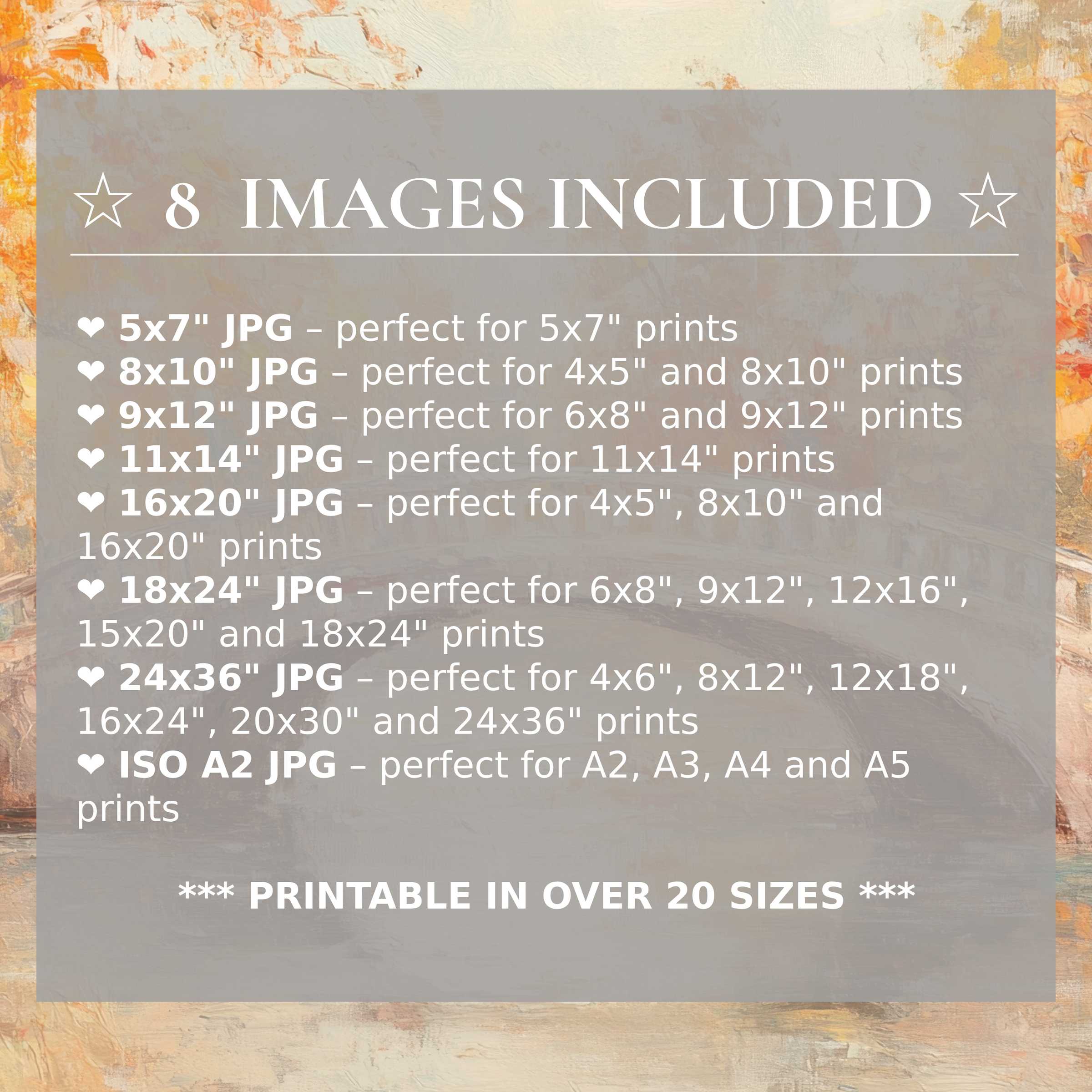 Vintage digital print radiates warm amber and soft cream tones, offering 8 high-quality sizes with download, elevating modern interiors with timeless elegance and versatile style