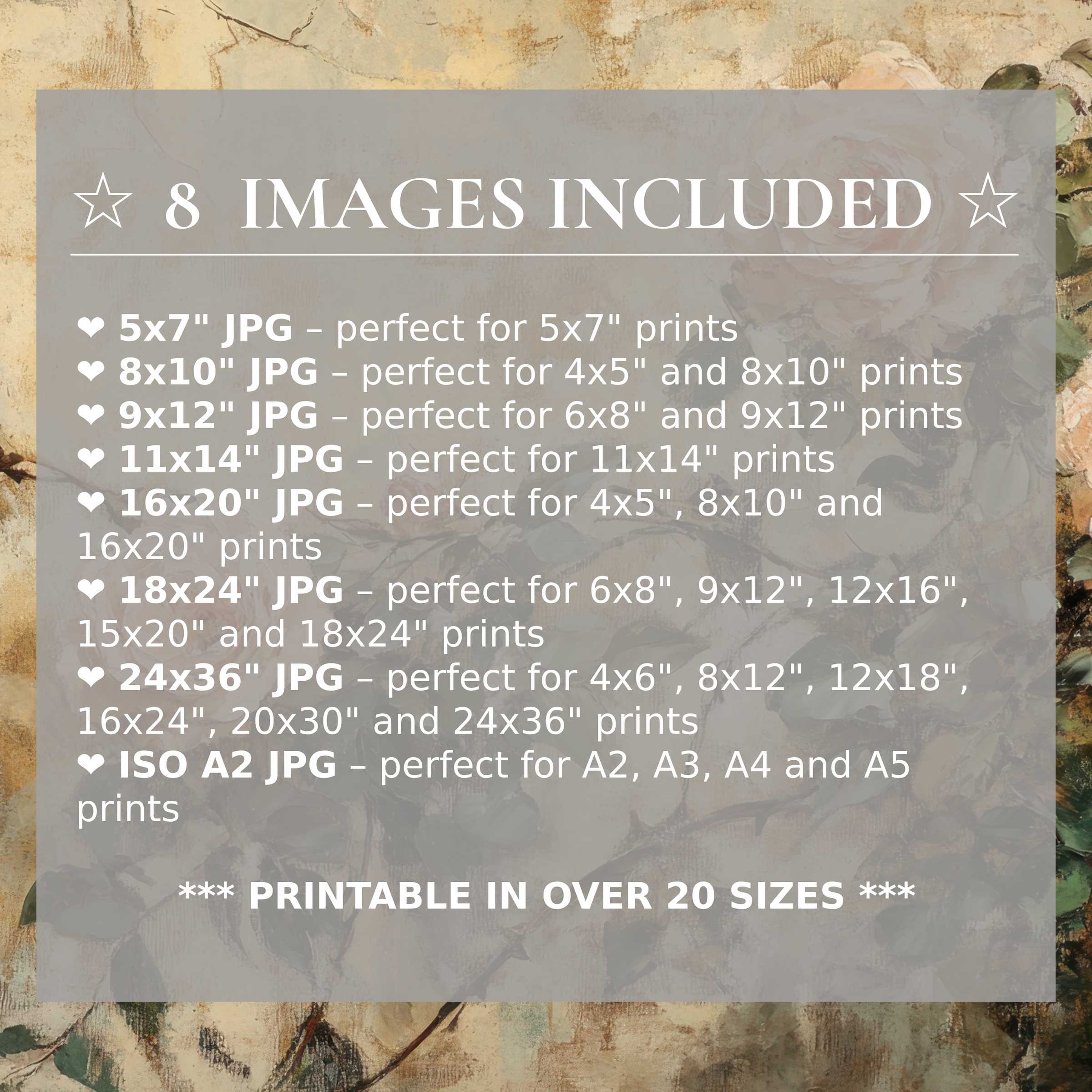 Radiant spring digital print in soft blush and sage tones, offered in 8 high-quality sizes to elevate modern interiors with timeless elegance and versatile style