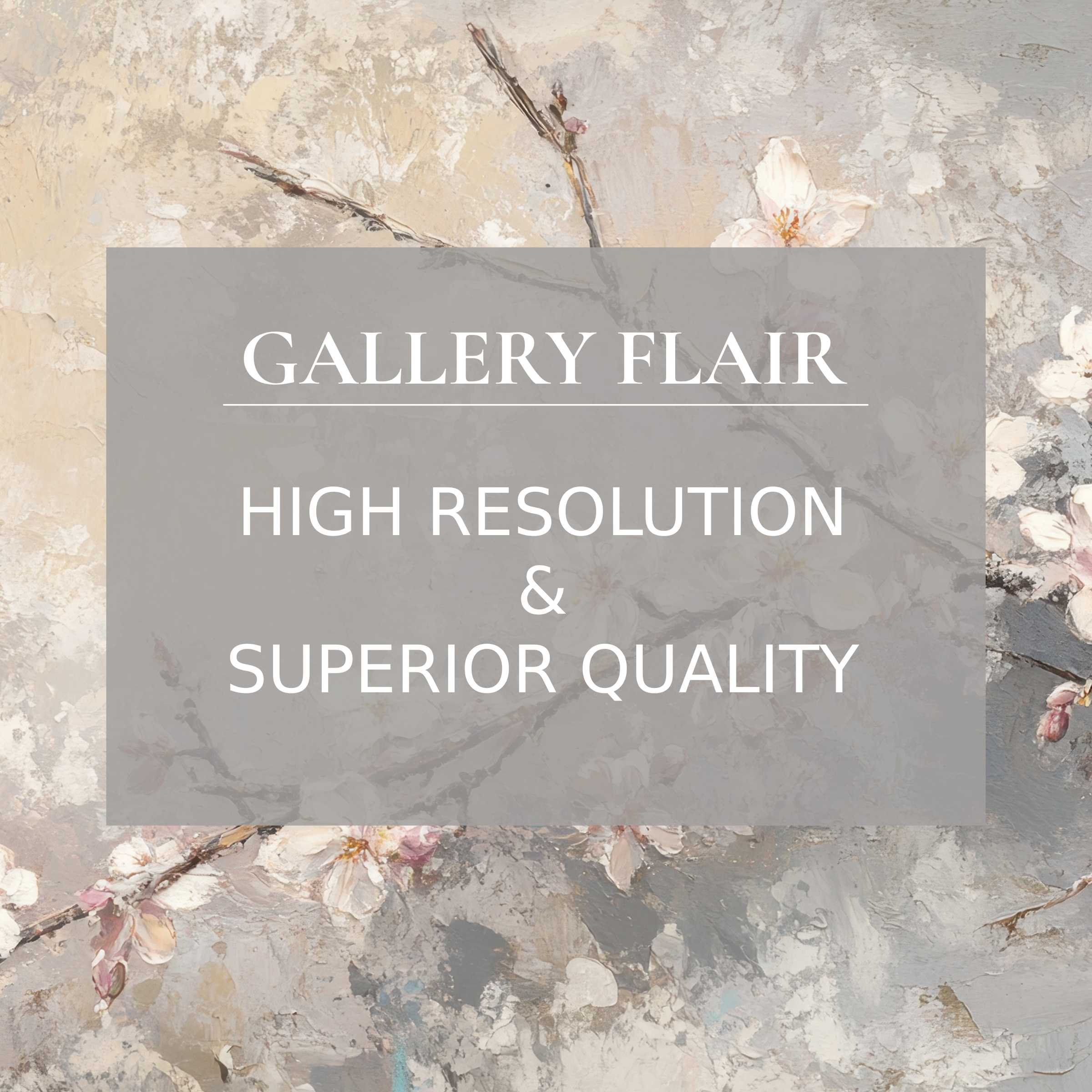 Calming tree printable art with delicate blossoms and textured brushstrokes, enhancing modern interiors with refined, high-resolution elegance