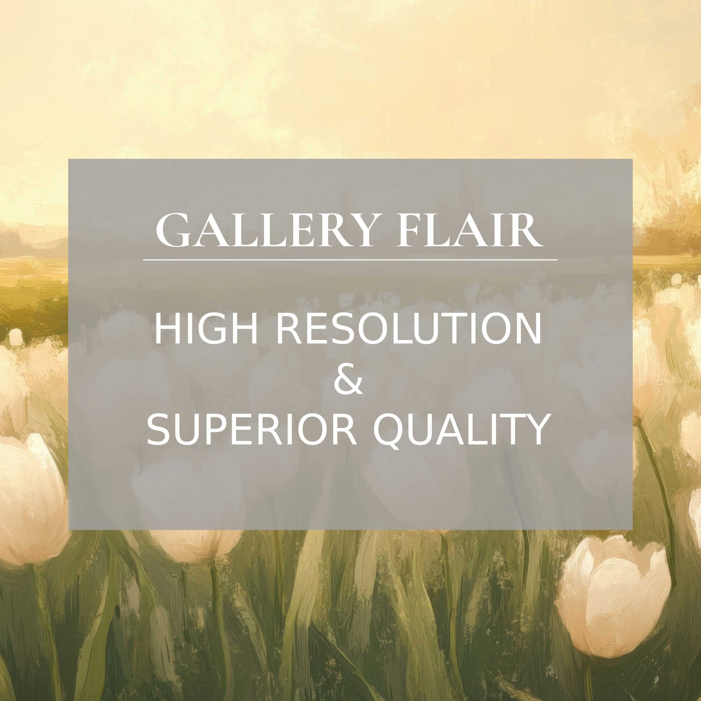 Elegant spring Frame TV picture showcasing soft pastels and fine brushwork with exceptional clarity and high resolution