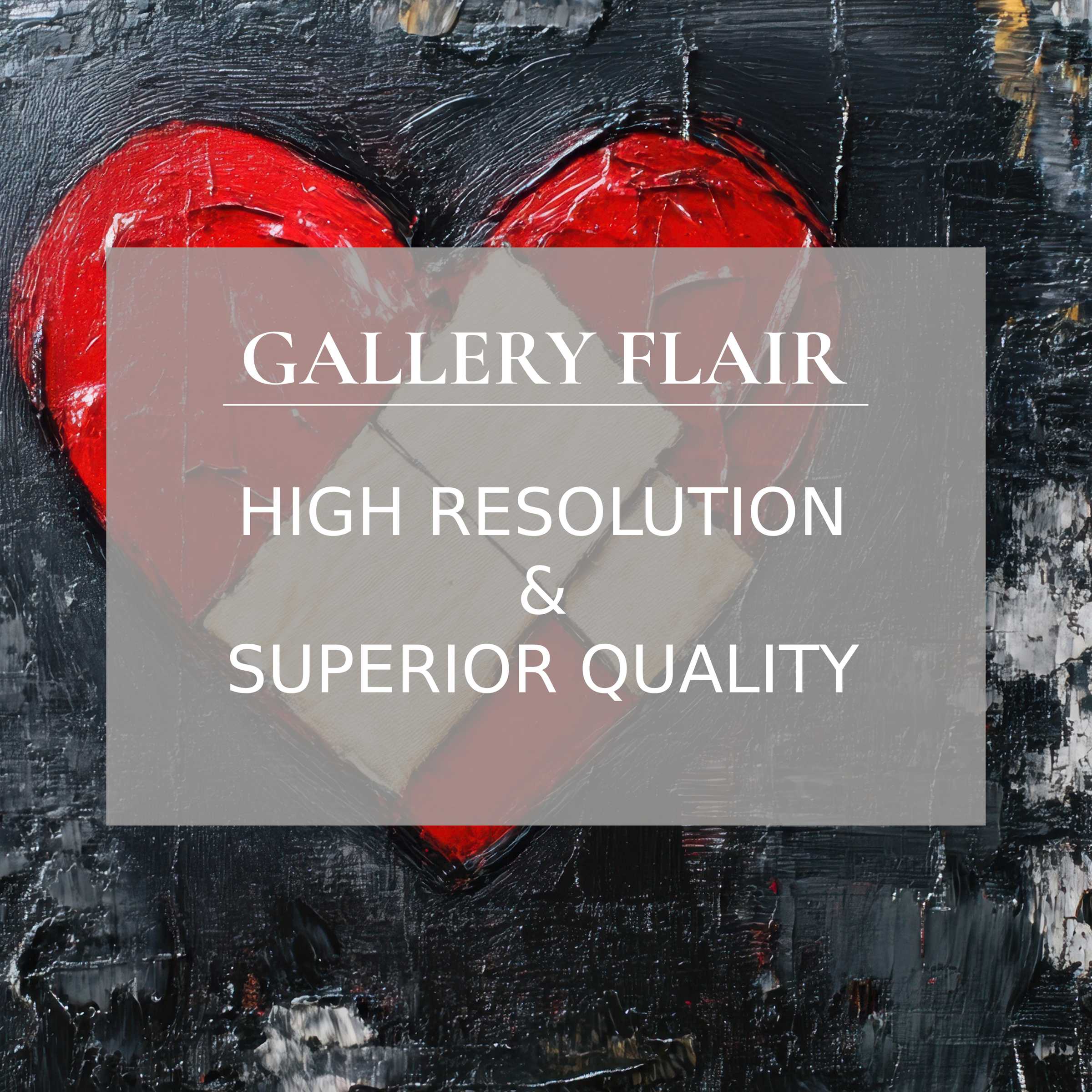 Bold street art printable art featuring a textured red heart on moody black, elevating modern interiors with vibrant, gallery-quality detail