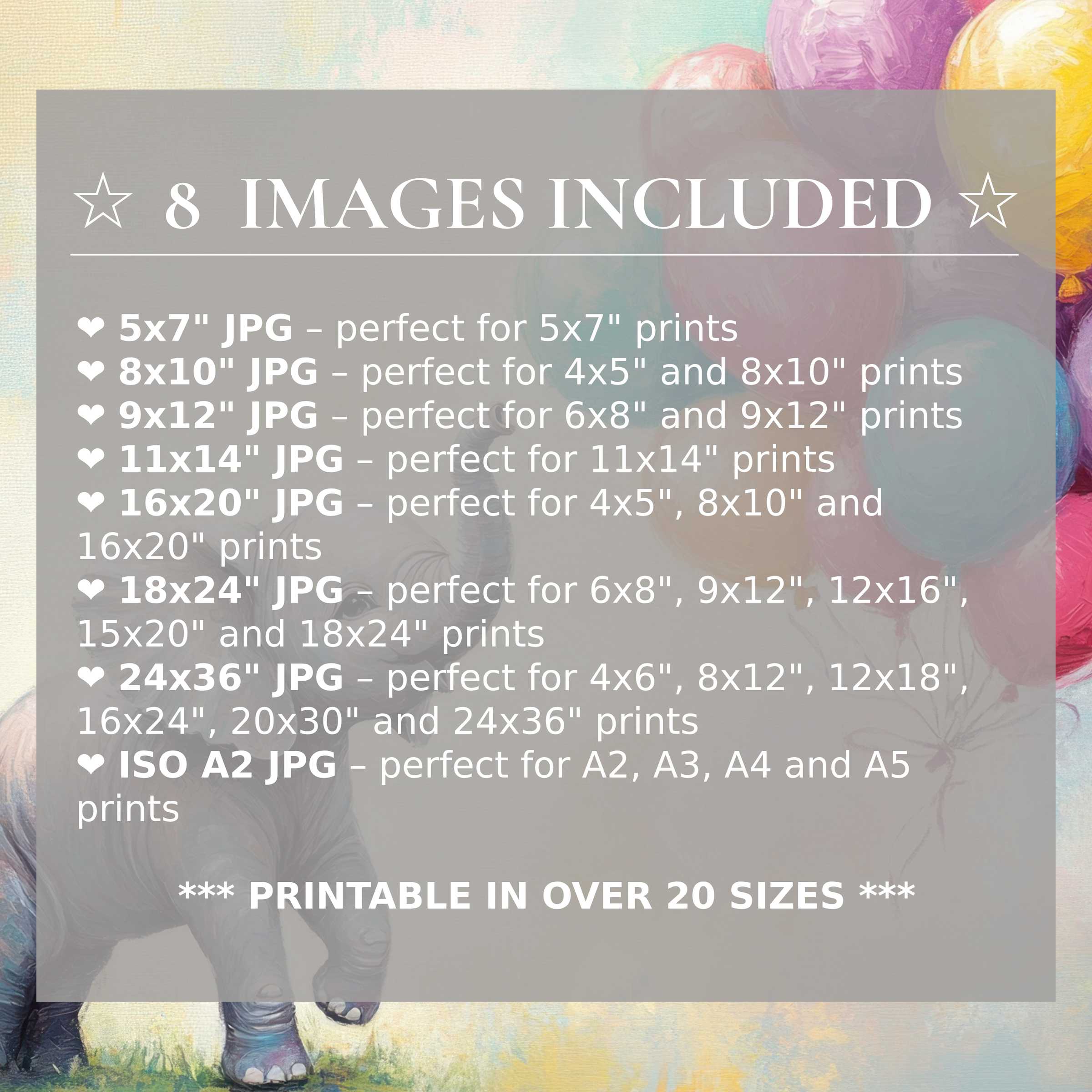Radiant nursery digital print in soft greys and pastels, uplifting modern interiors with 8 high-quality sizes included