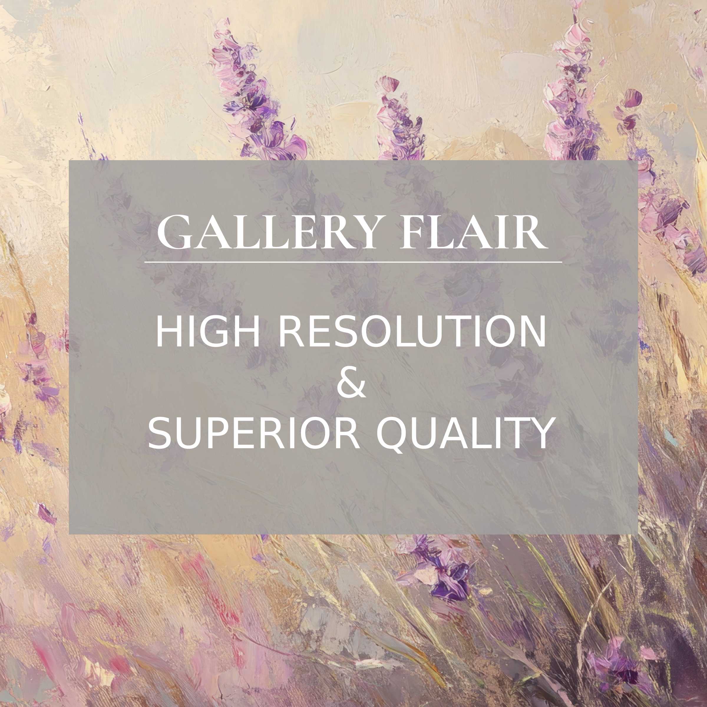 Radiant spring printable art featuring delicate lavender blooms in soft pastels, elevating modern interiors with refined, high-resolution detail