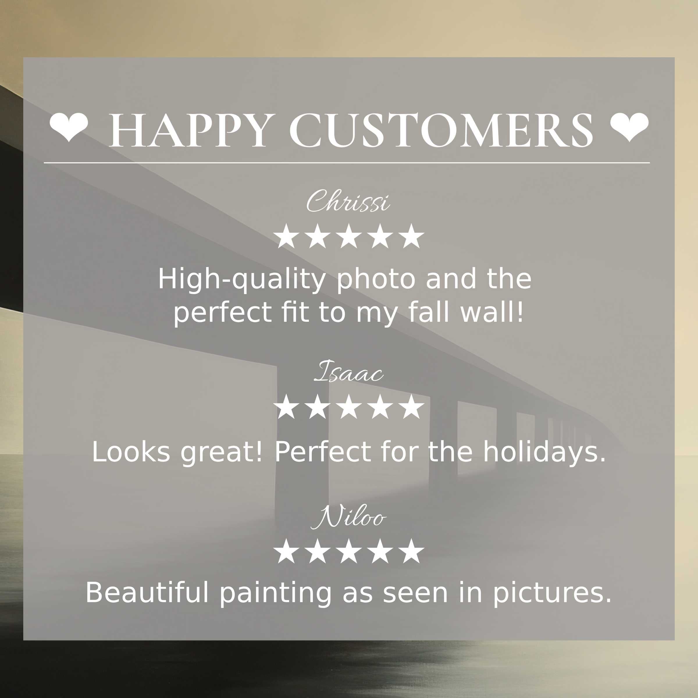 Minimalist art for Frame TV with abstract muted sunset hues; trust built through happy customer reviews and refined design