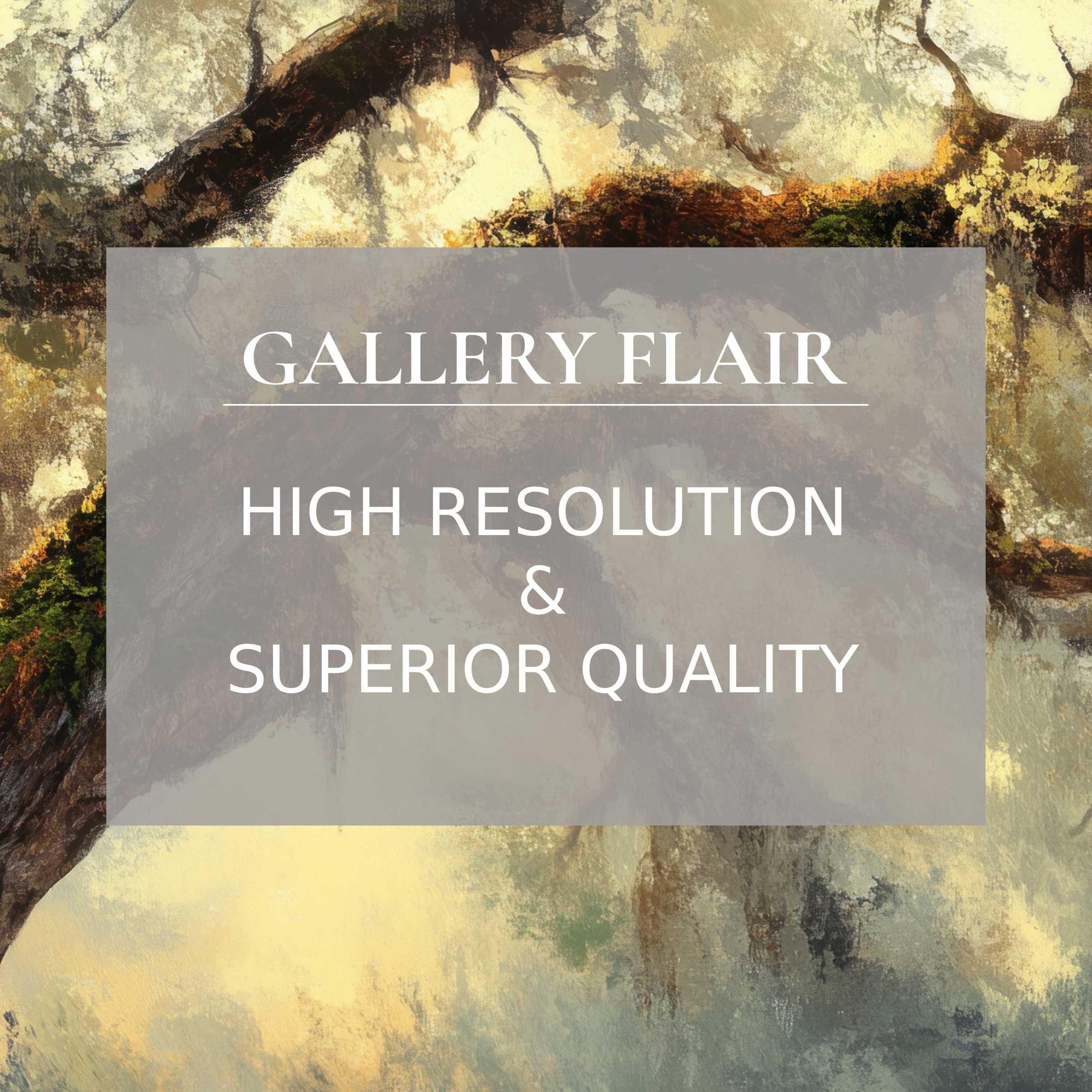 Elegant, high-resolution tree Frame TV picture with refined textures and superior clarity, perfect for modern home décor
