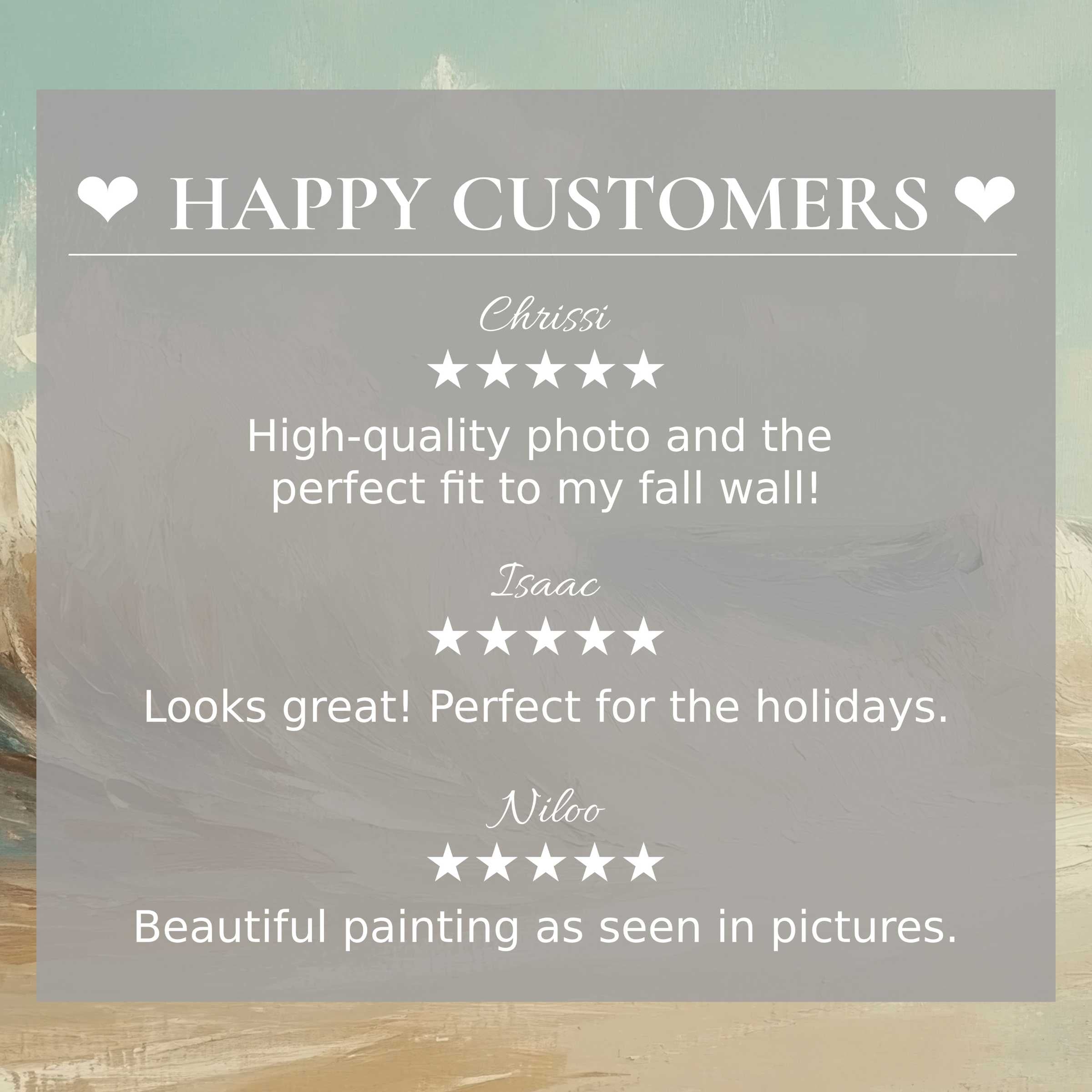 Elegant summer art for Frame TV with abstract sunset hues and trusted happy customer reviews enhancing style and quality