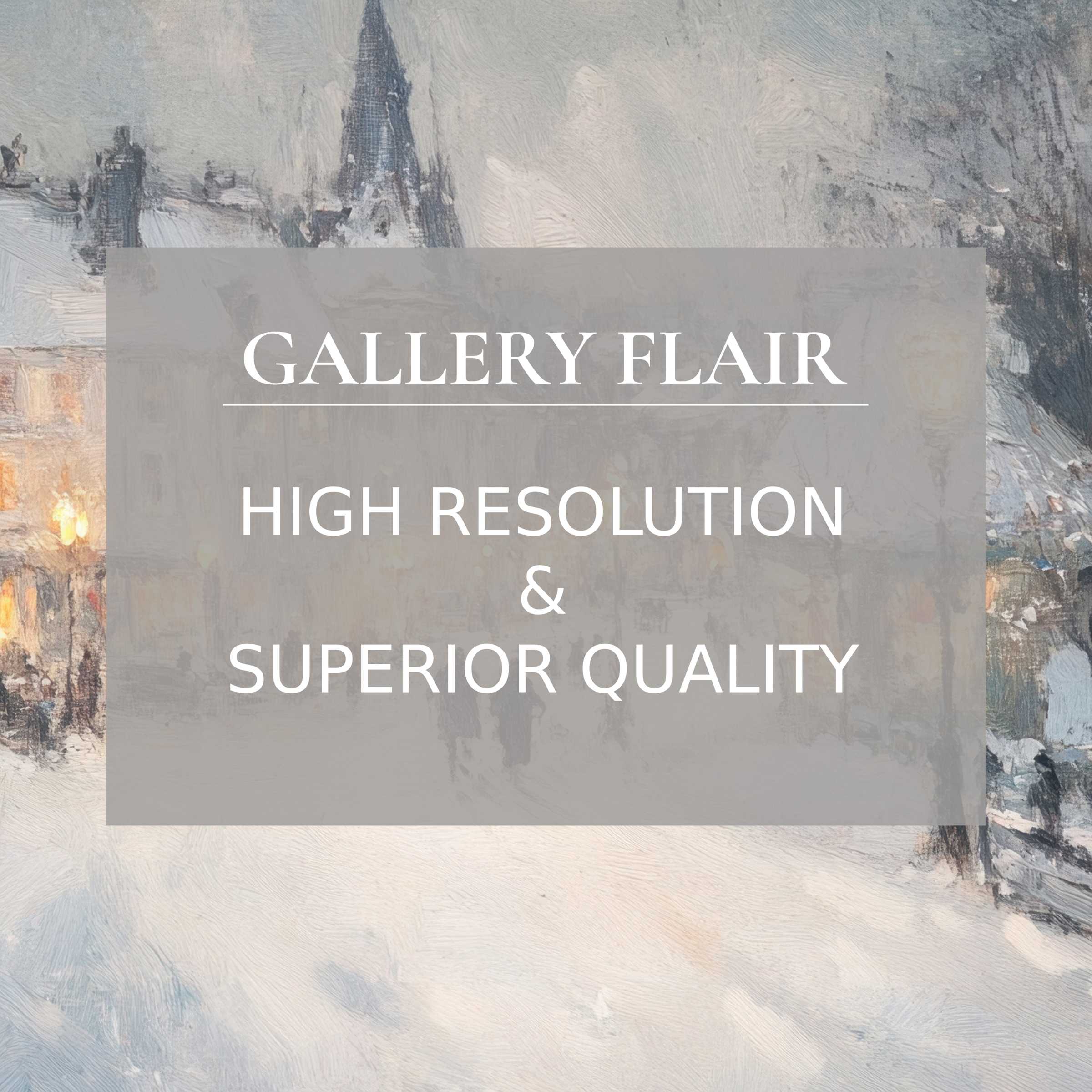Elegant, high-resolution christmas Frame TV picture showcasing refined brushwork and subtle winter hues for sophisticated decor