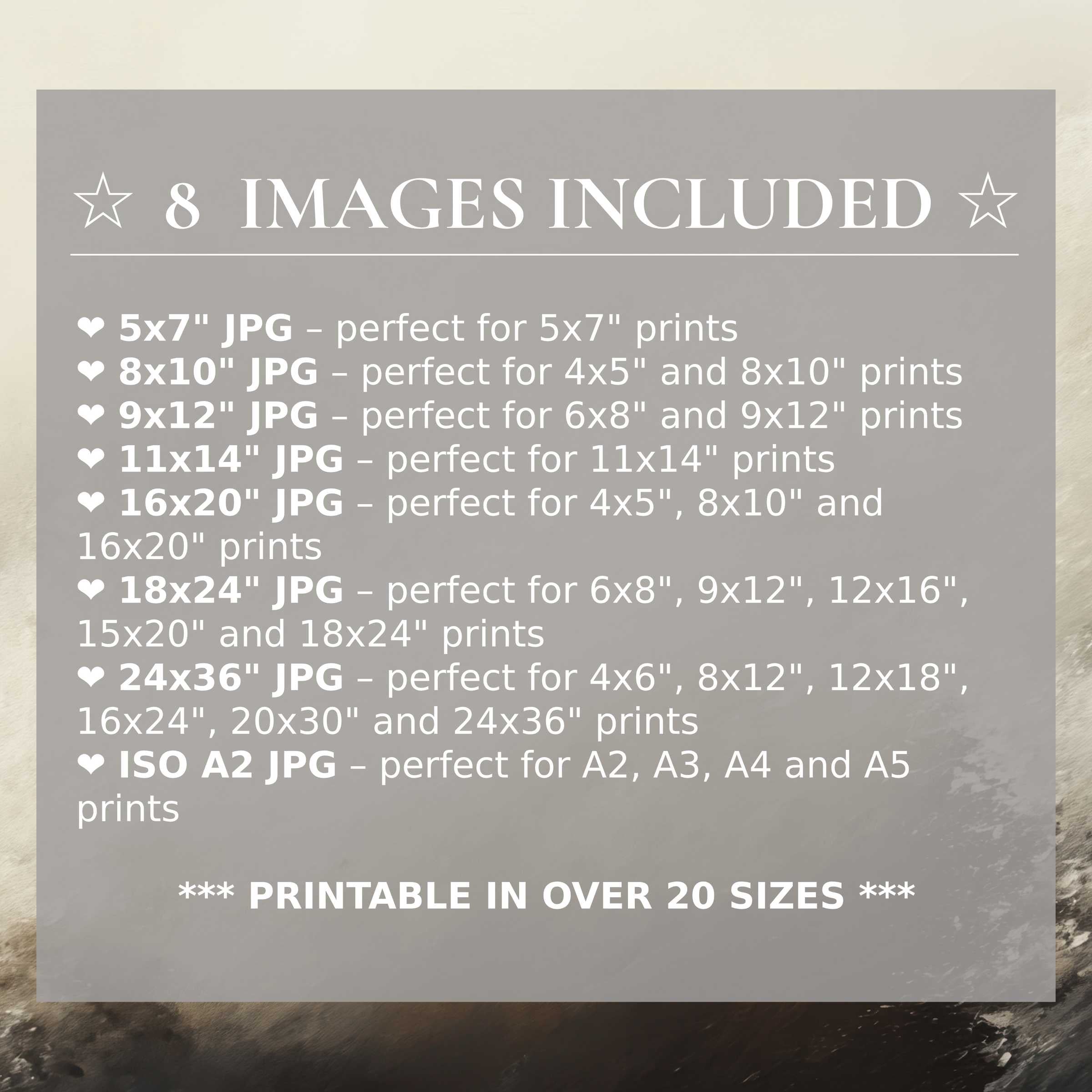 Coastal digital print radiates serene blues and sandy tones, elevating modern interiors with style and flexibility; includes 8 high-quality sizes