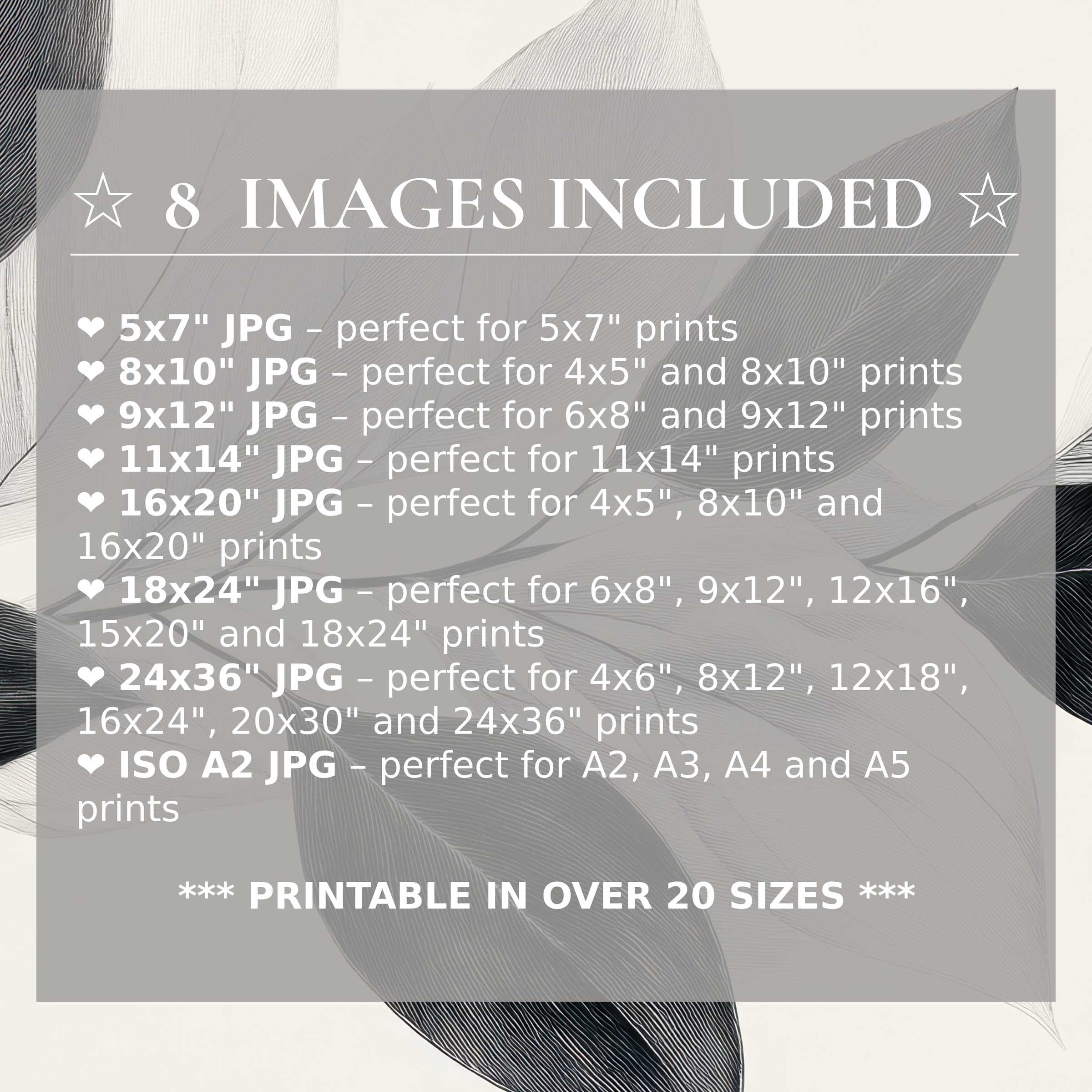 Neutral digital print featuring delicate, calming beige and soft gray tones, enhancing modern interiors with style and flexibility, delivered in 8 high-quality sizes included with download