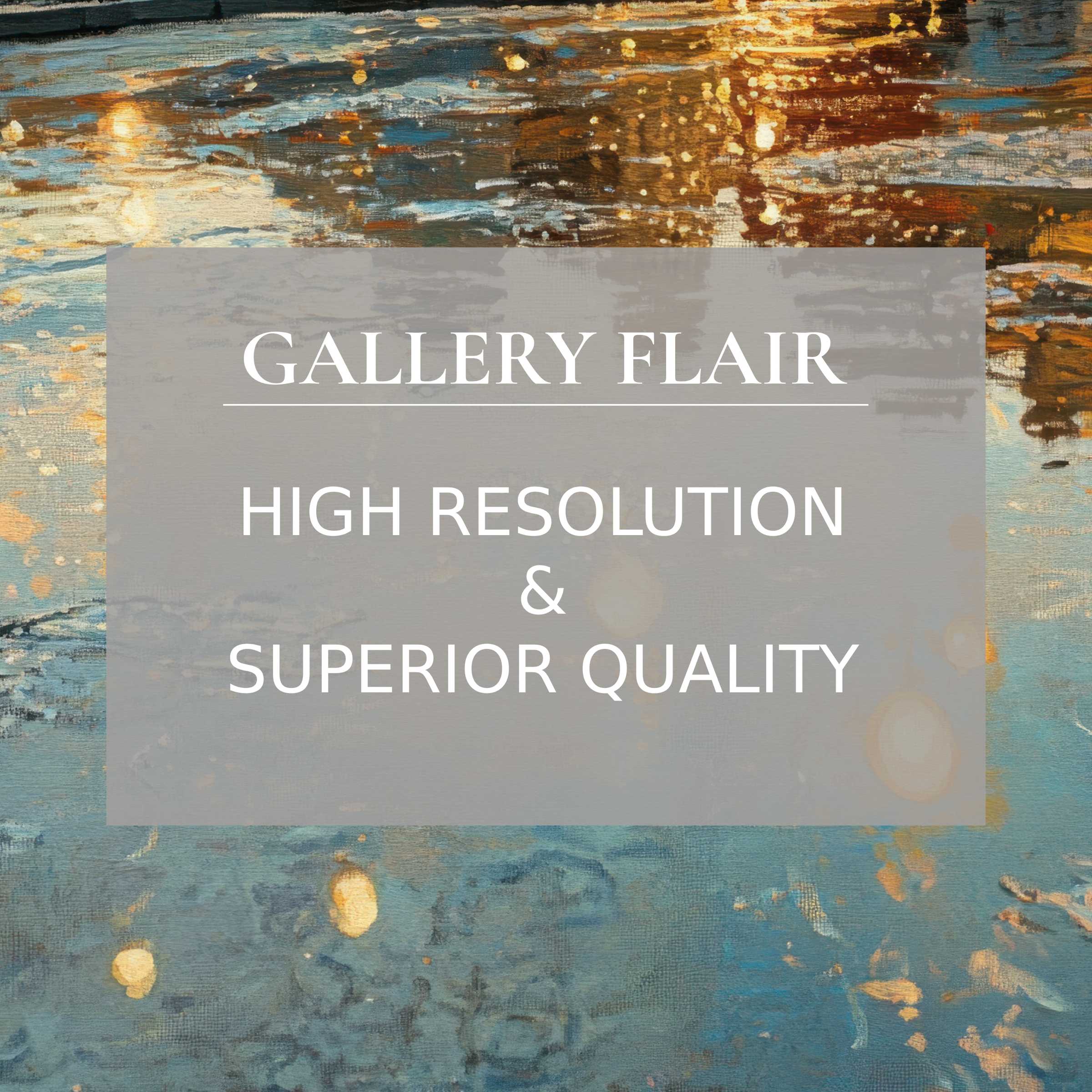 Elegant impressionist urban Frame TV picture with vivid textures, refined color harmony, and exceptional visual clarity