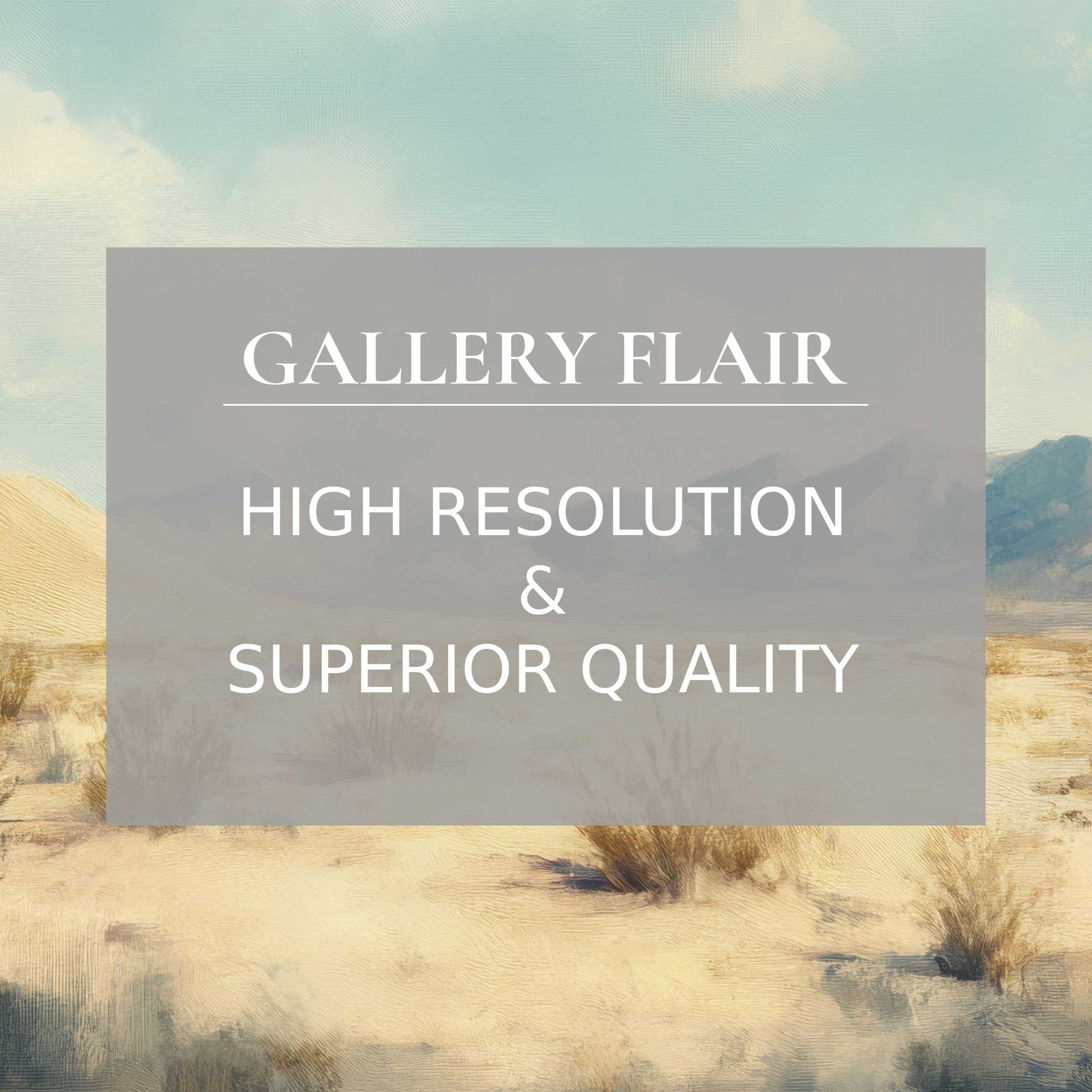 Elegant desert landscape Frame TV picture with refined details, vivid resolution, and modern visual clarity