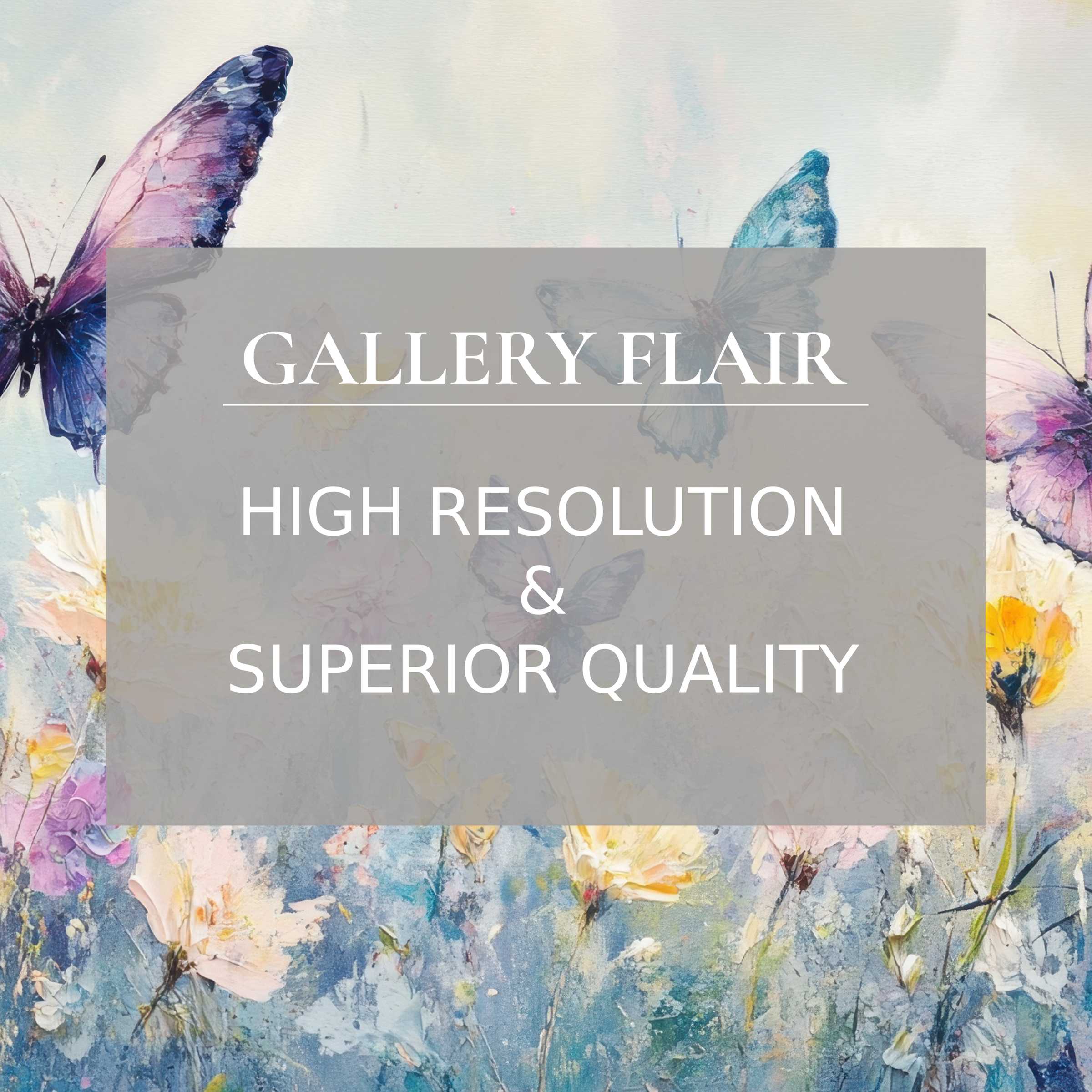 Elevate nursery spaces with this calming nursery printable art featuring delicate butterflies and floral hues, rendered in premium high resolution