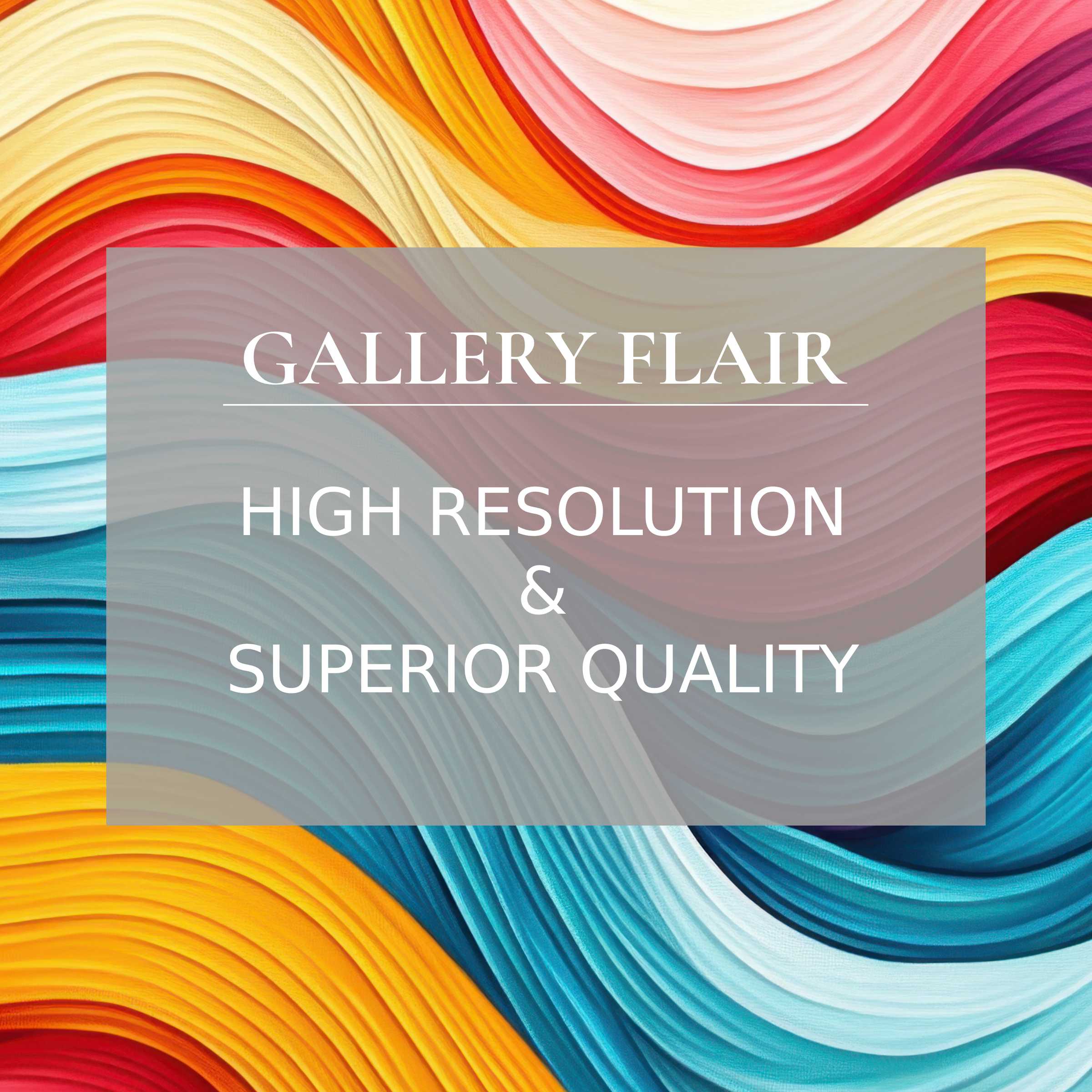 Modern printable art featuring vibrant, flowing hues in radiant detail, elevating contemporary interiors with bold, luxurious design