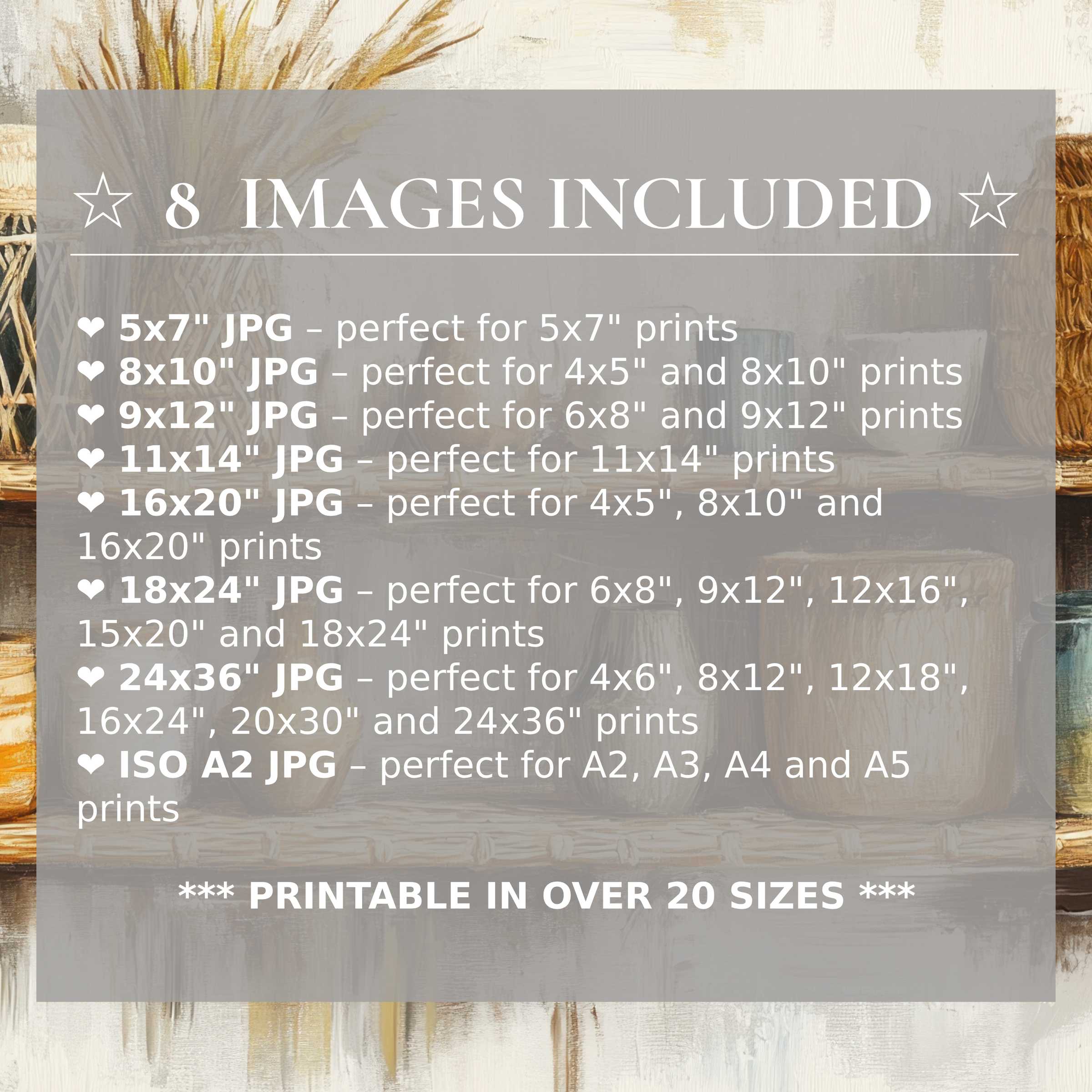 Boho digital print radiates warm earth tones and subtle textures, offered in 8 high-quality sizes to elevate modern interiors with versatile, timeless elegance