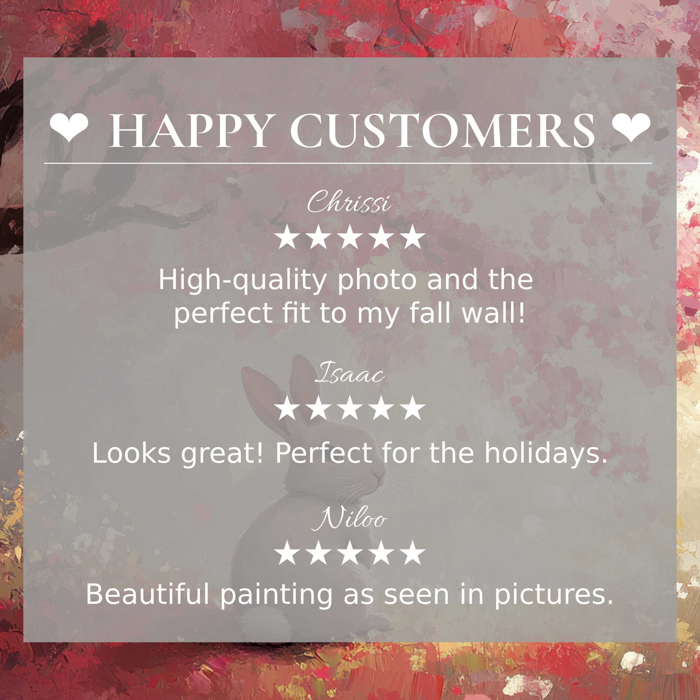 Elegant easter art for Frame TV with abstract floral hues; happy customer reviews build trust in refined home decor