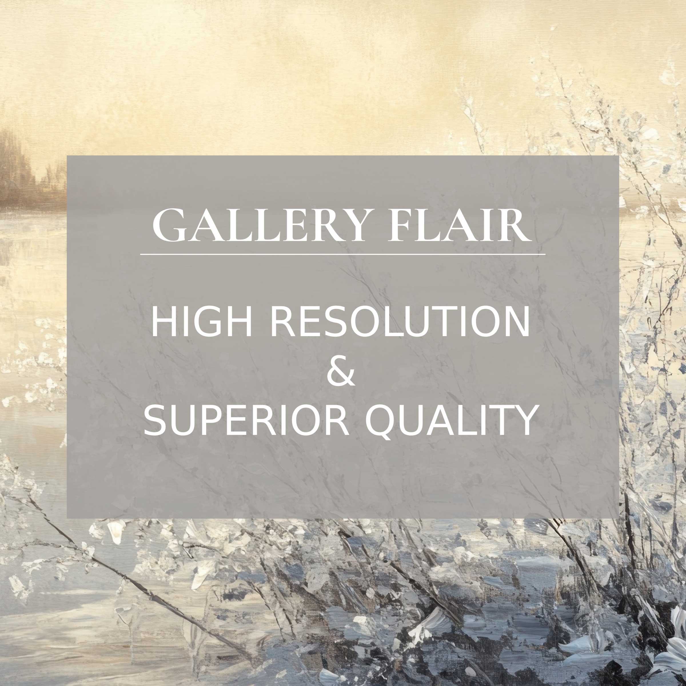 Serene winter printable art with delicate textured brushstrokes, enhancing modern interiors with calming, high-resolution elegance