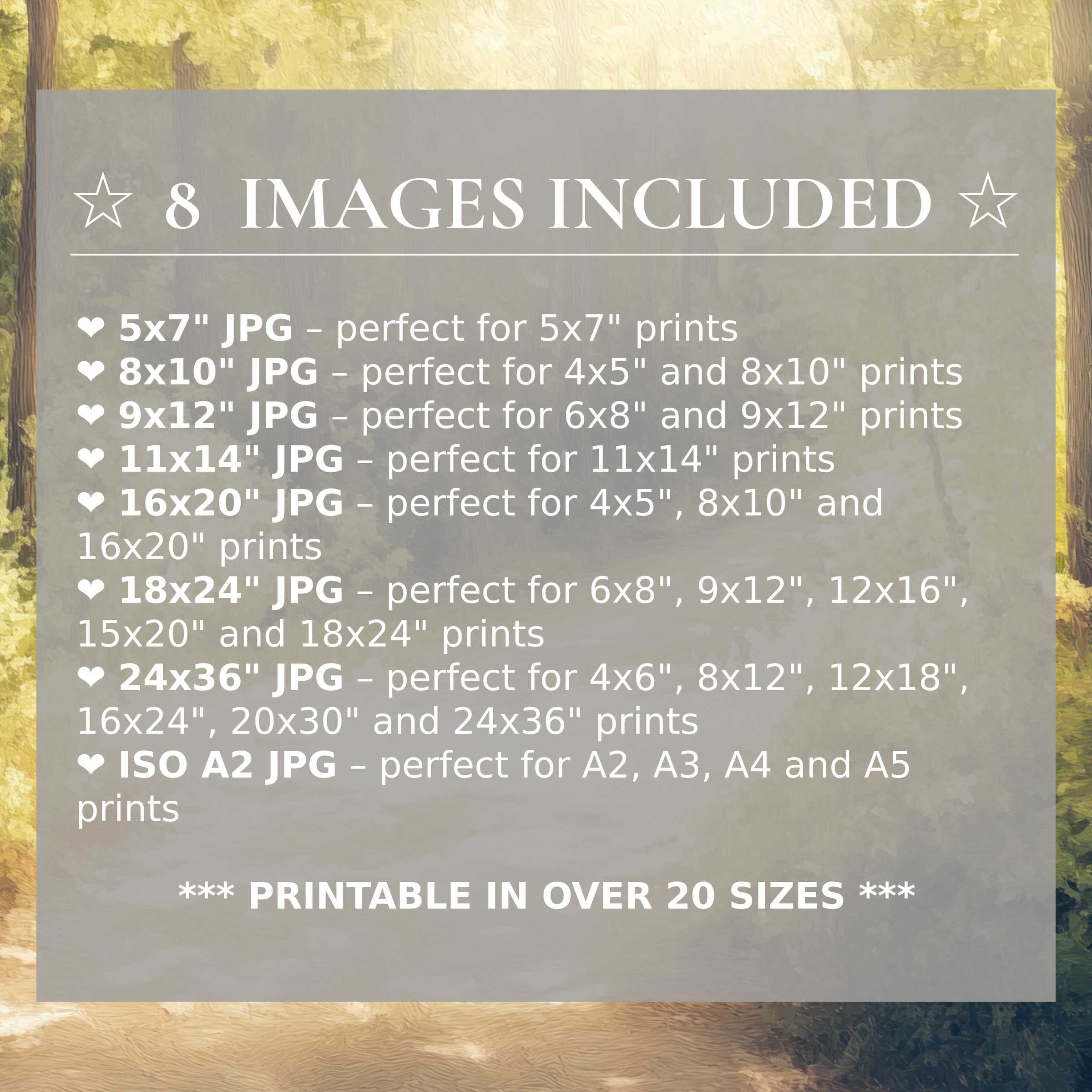 Vintage digital print in warm golden and earthy tones, radiating timeless elegance and calm, includes 8 high-quality sizes for versatile modern interiors