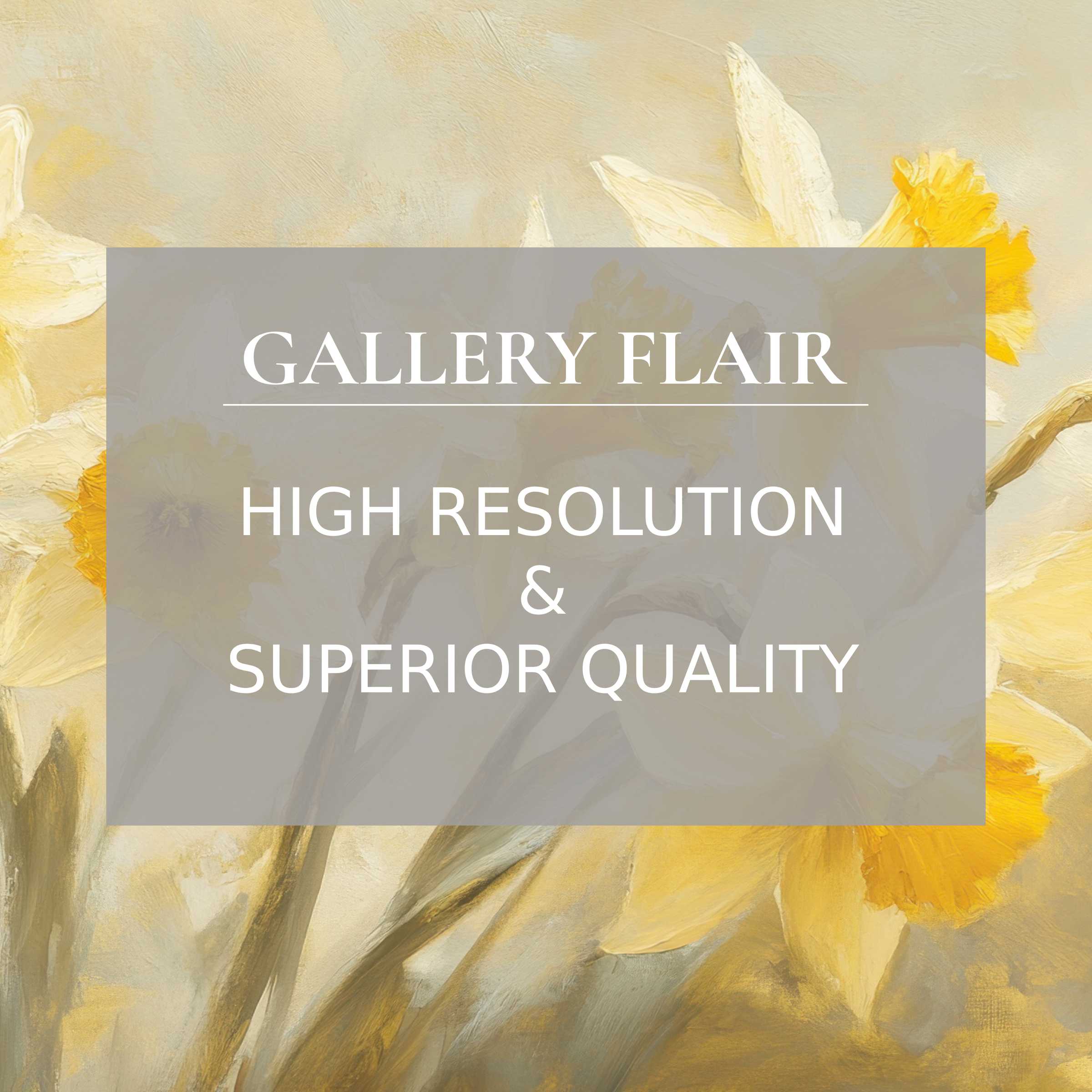 Spring printable art featuring luminous daffodils in soft pastels, enhancing modern interiors with calming elegance and refined detail