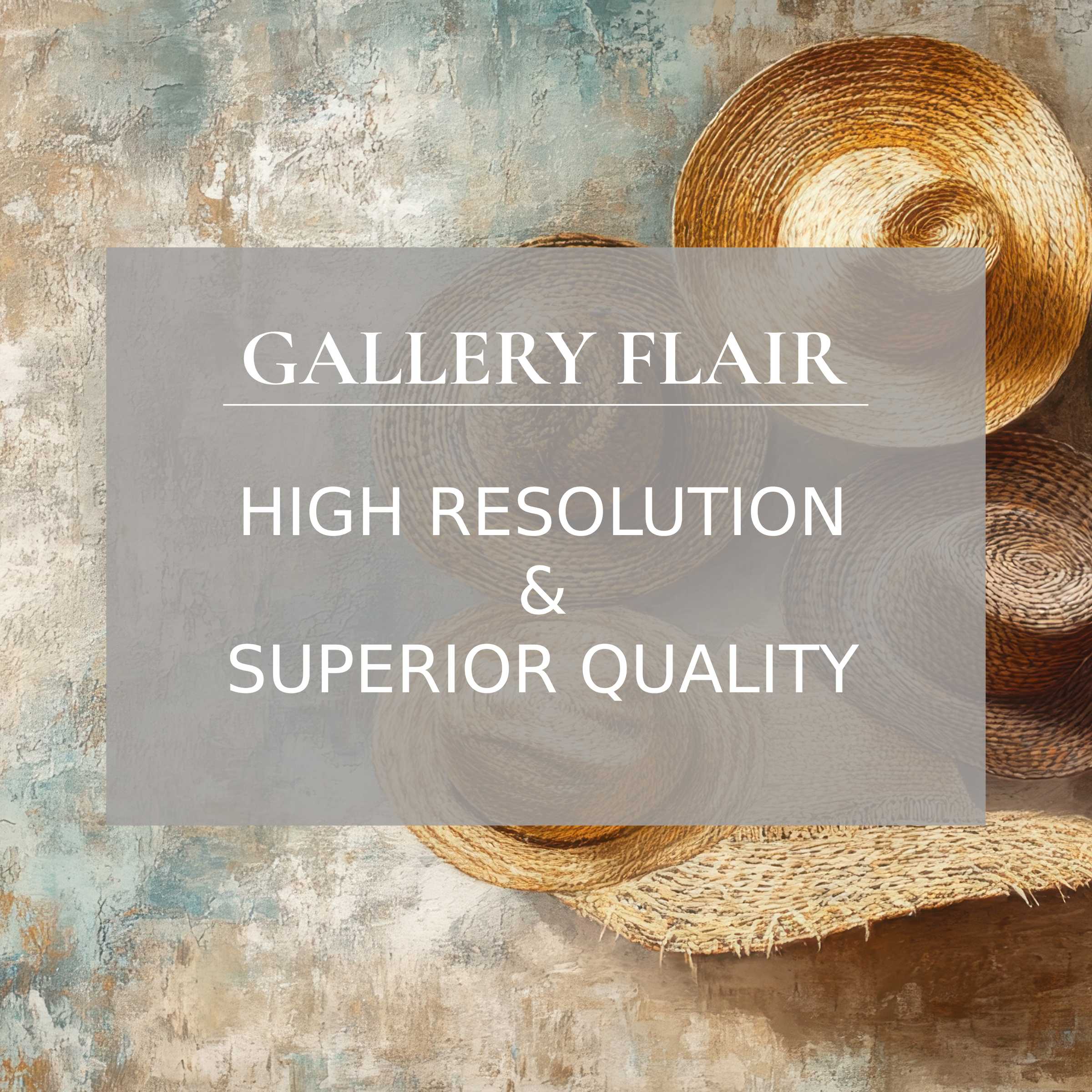 Boho printable art featuring textured woven baskets in warm earth tones, radiating calm and artisanal detail for chic modern interiors