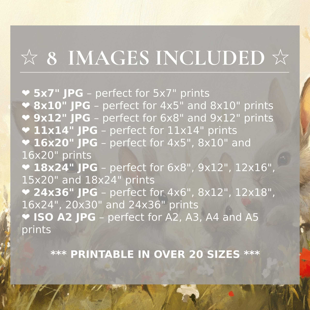 Elegant easter digital print in soft neutrals and warm earth tones, offered in 8 high-quality sizes included, enhancing modern interiors with timeless style and versatility