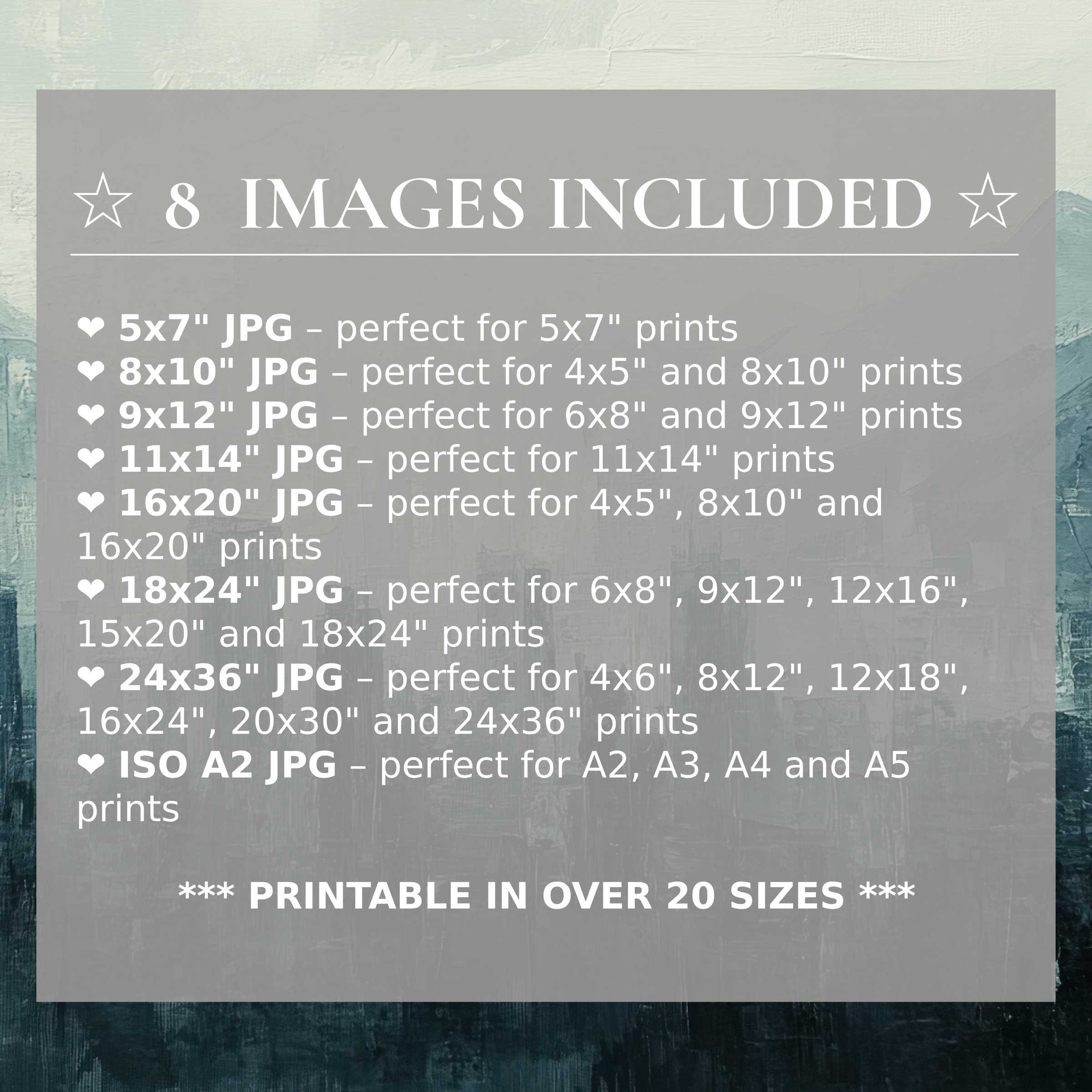 Urban digital print infused with calming teal and radiant cream hues, elevating modern spaces with style and 8 high-quality sizes