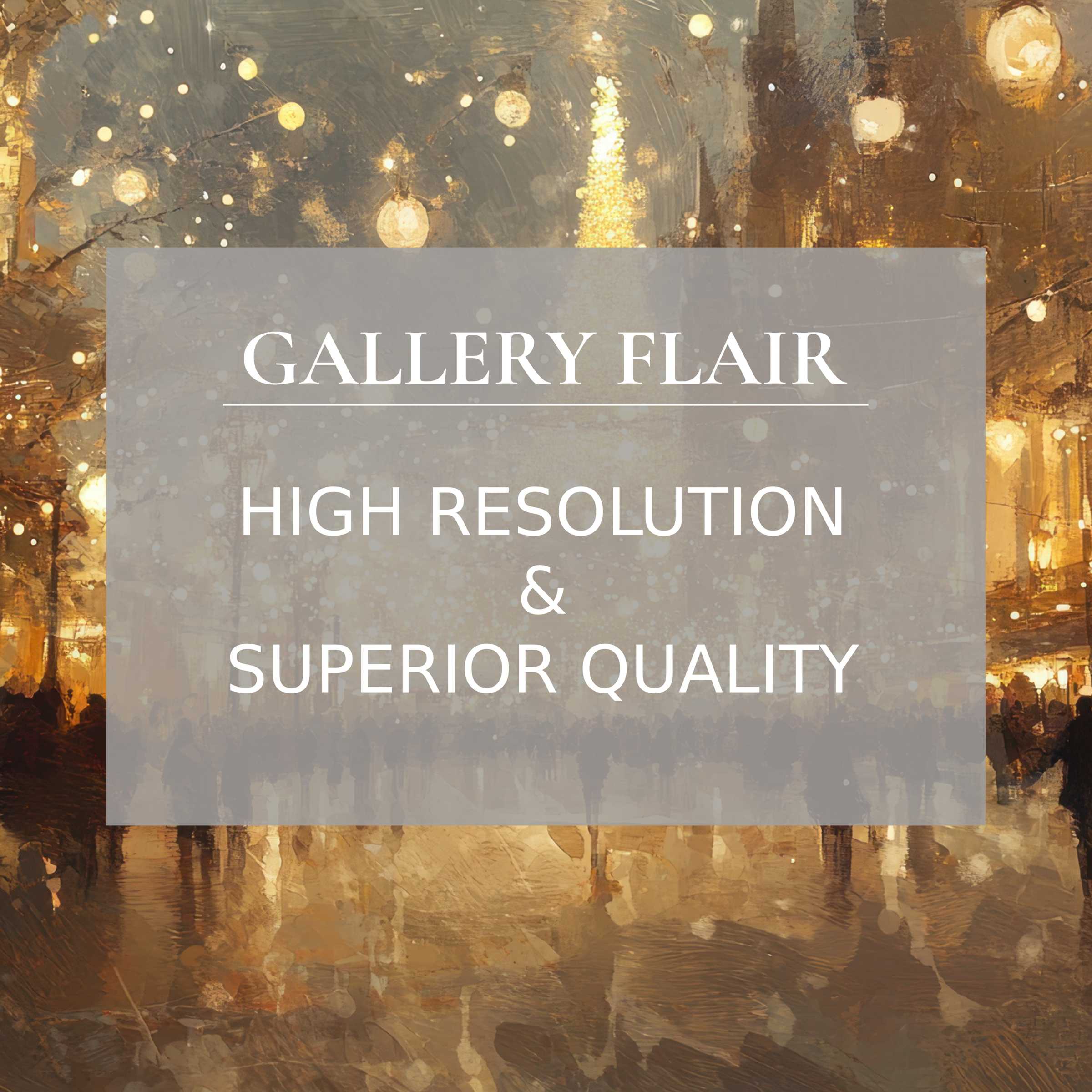 Elegant urban night scene with warm light details, rich textures, and crisp clarity in this urban Frame TV picture
