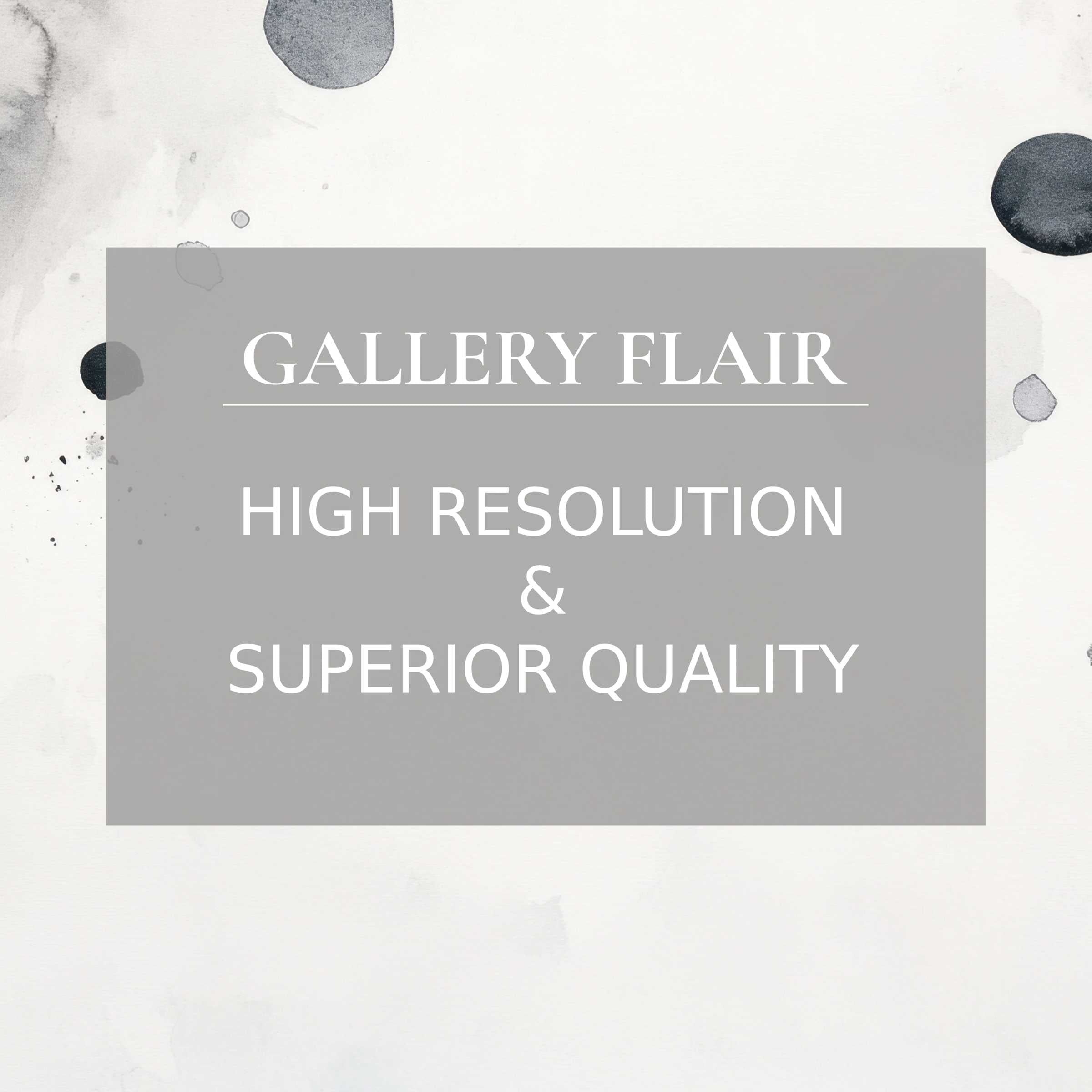 Elegant abstract design with delicate ink textures, offering a high-resolution, black and white Frame TV picture