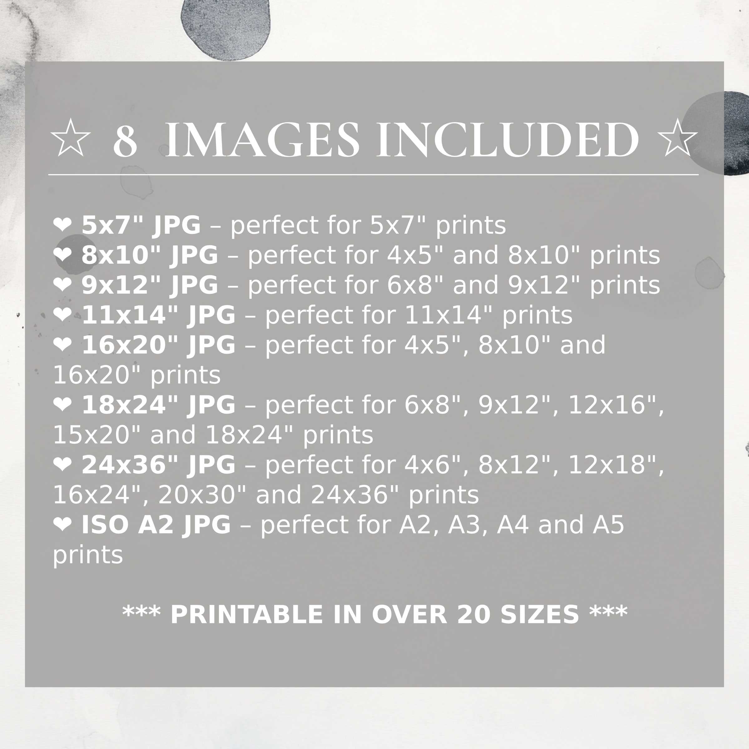 Black and white digital print with bold contrasts and serene tones, elevating modern interiors with 8 high-quality sizes included