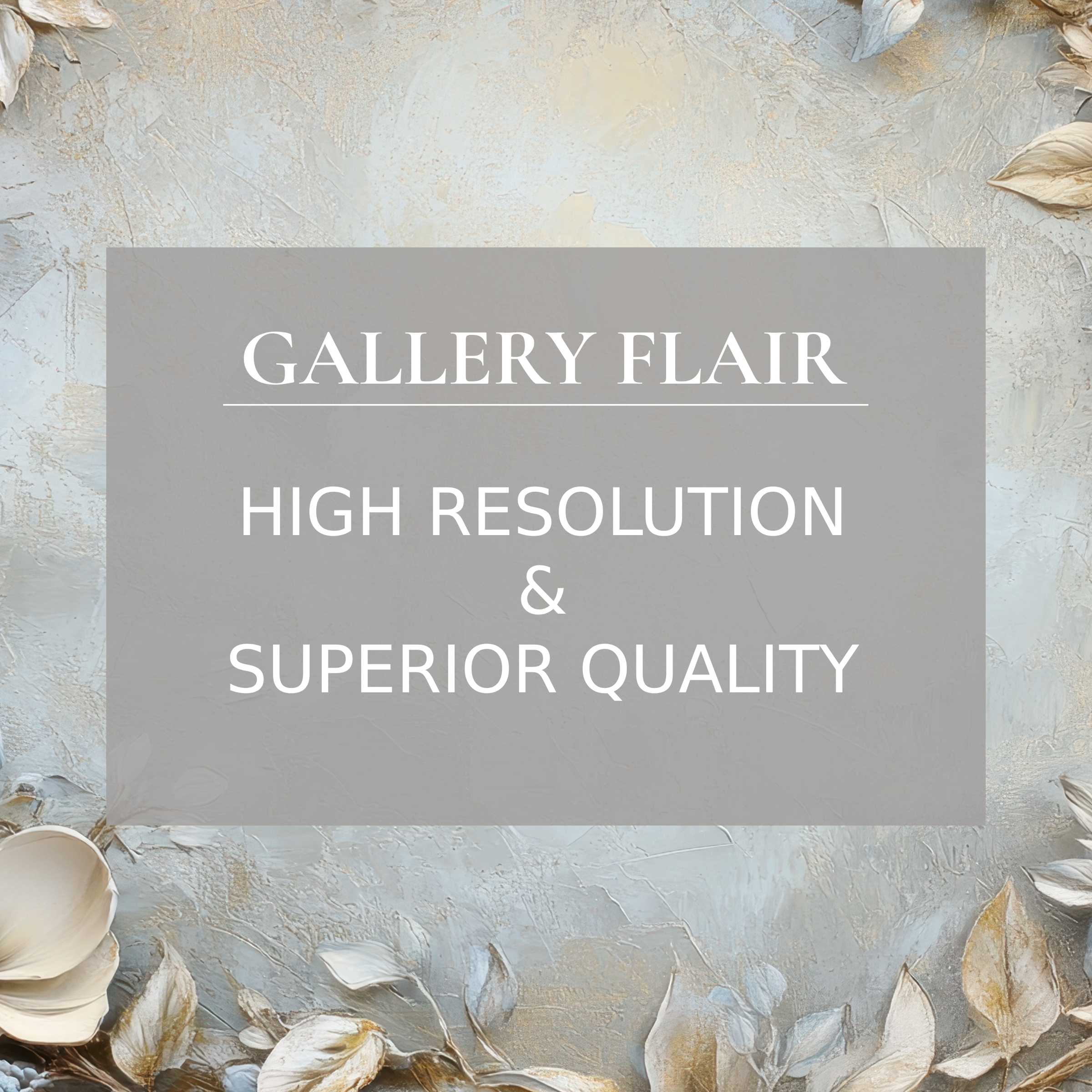 Elegant textured background with delicate floral accents, offering a refined, high-res floral Frame TV picture for modern decor