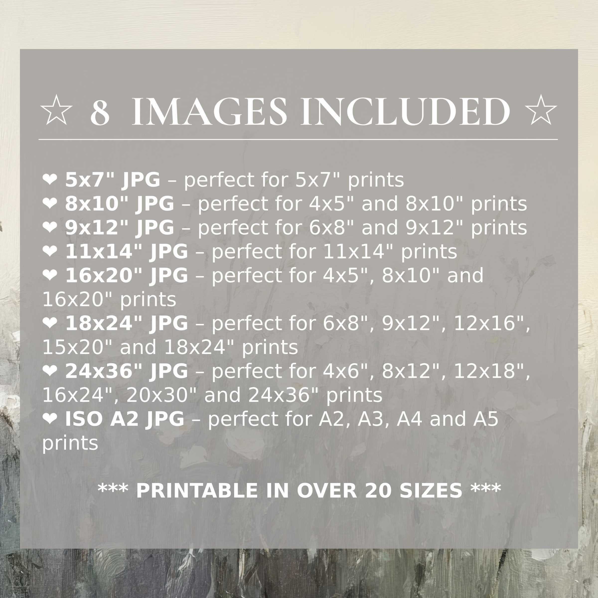 Elegant spring digital print radiates soft greens and subtle grays, enhancing modern interiors with effortless style; includes 8 high-quality sizes