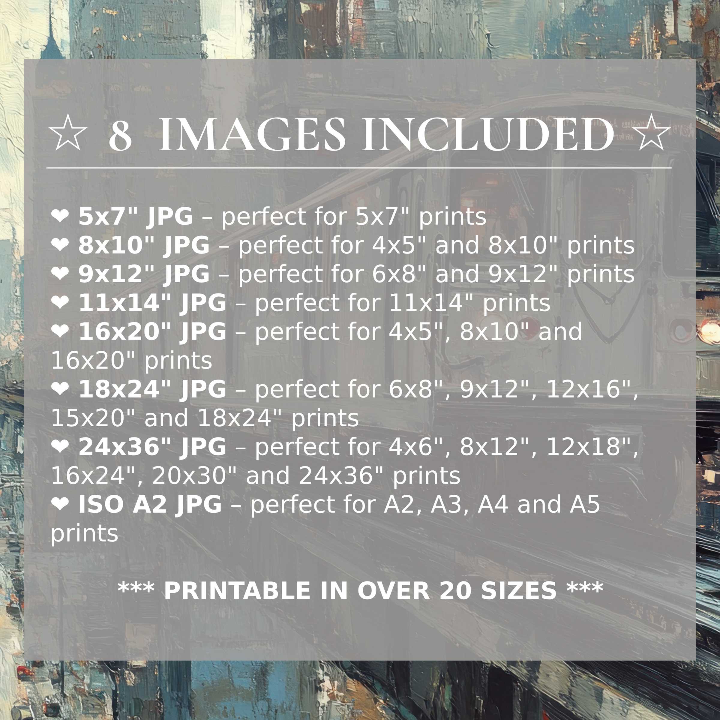 Urban digital print radiating dynamic blues and muted greys, included in 8 high-quality sizes to elevate modern interiors with versatile, stylish sophistication