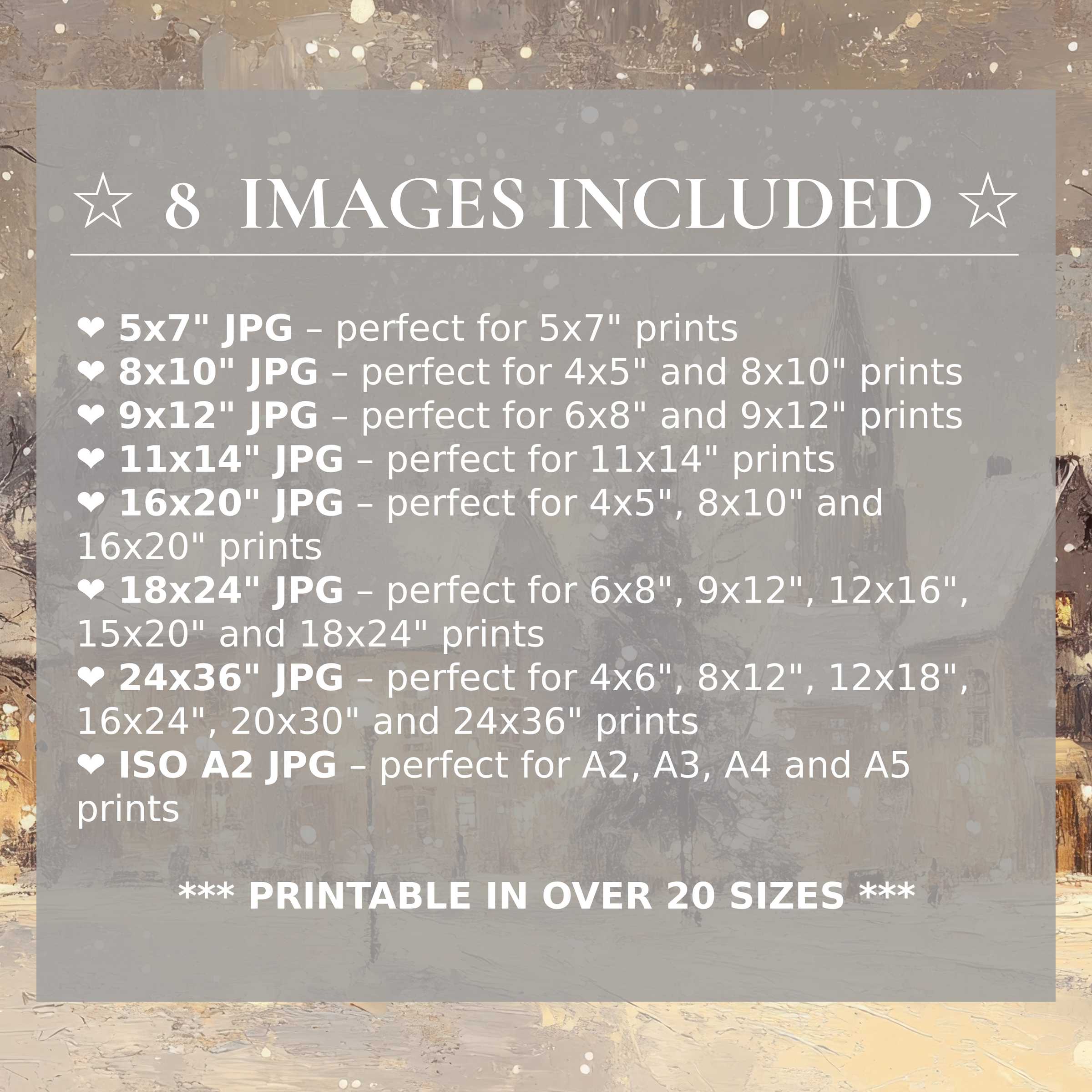 Christmas digital print radiates soft beige and warm taupe hues, evoking serene elegance; includes 8 high-quality sizes for versatile, sophisticated modern interiors