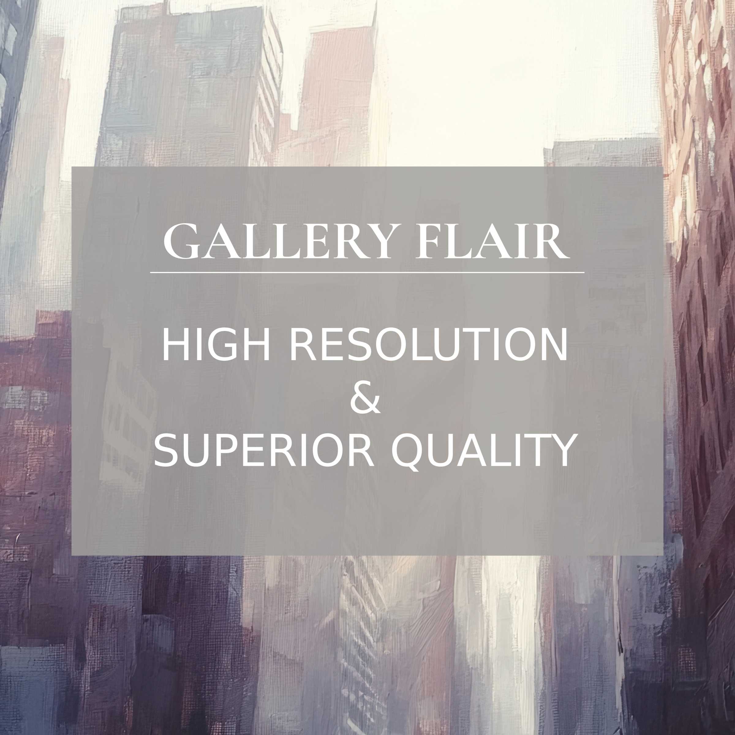 Elegant, high-resolution urban Frame TV picture showcasing refined cityscape art with exceptional clarity and modern appeal