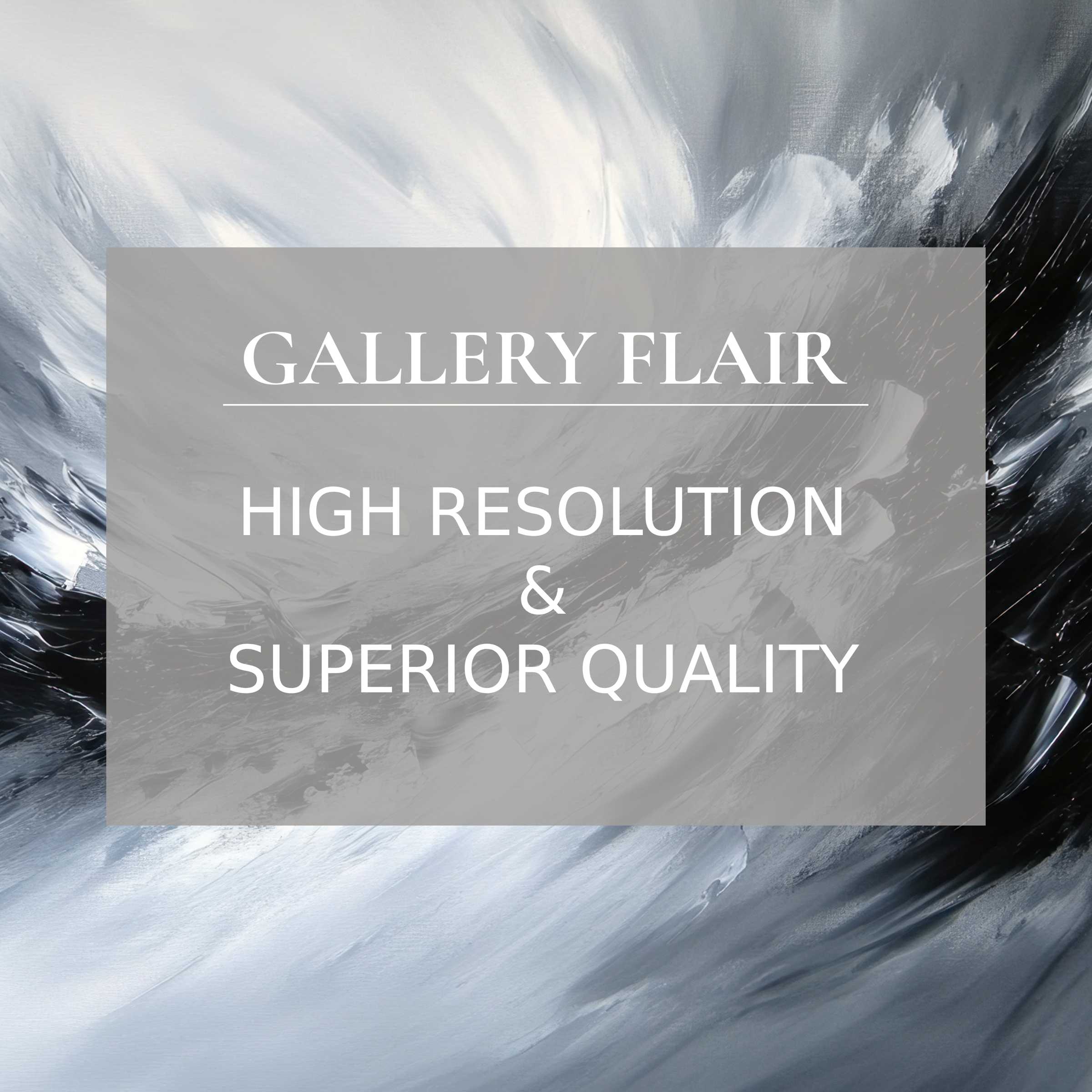 Elegant monochrome abstract Frame TV picture with high resolution and refined visual clarity for modern interiors